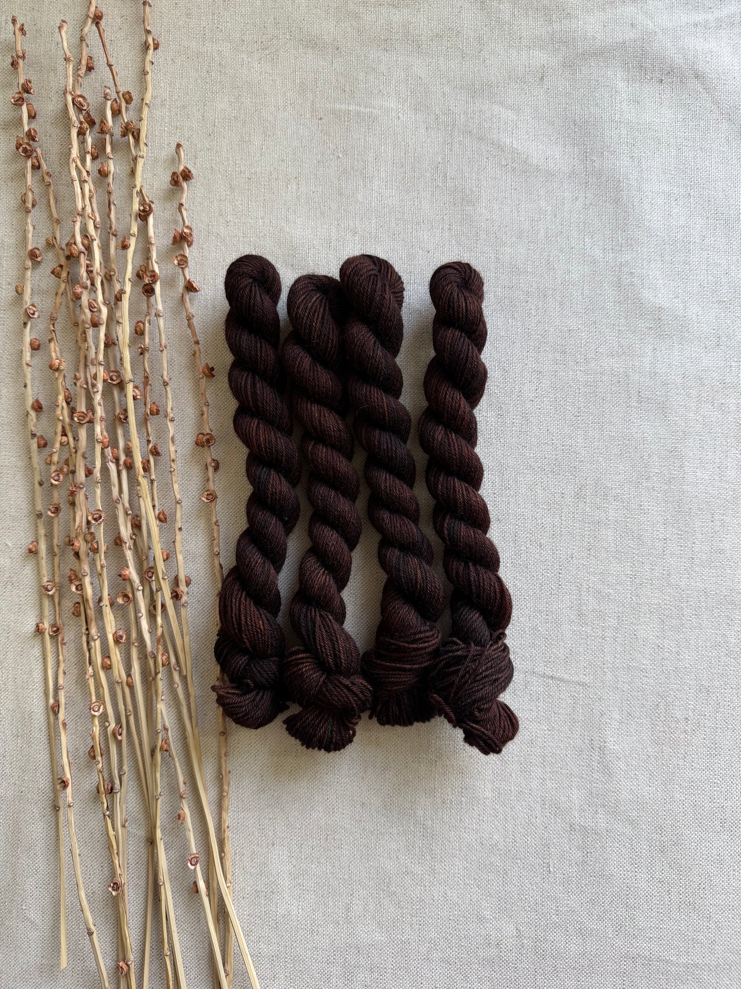 Maron - SW Wool Recycled Nylon Mini Skein
