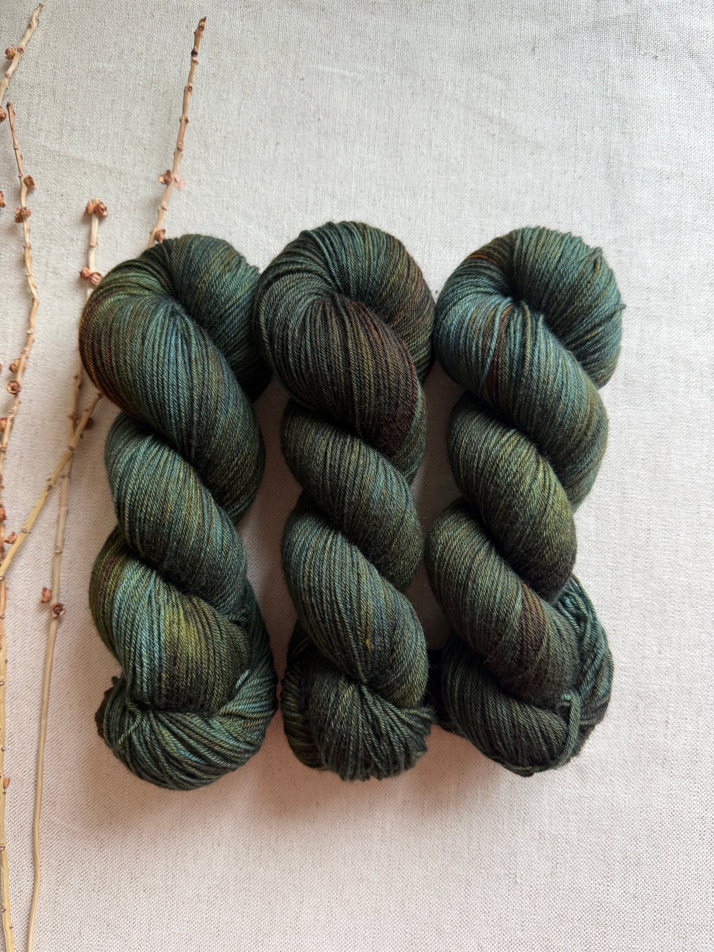 Olive Drab 100g SW Merino Nylon