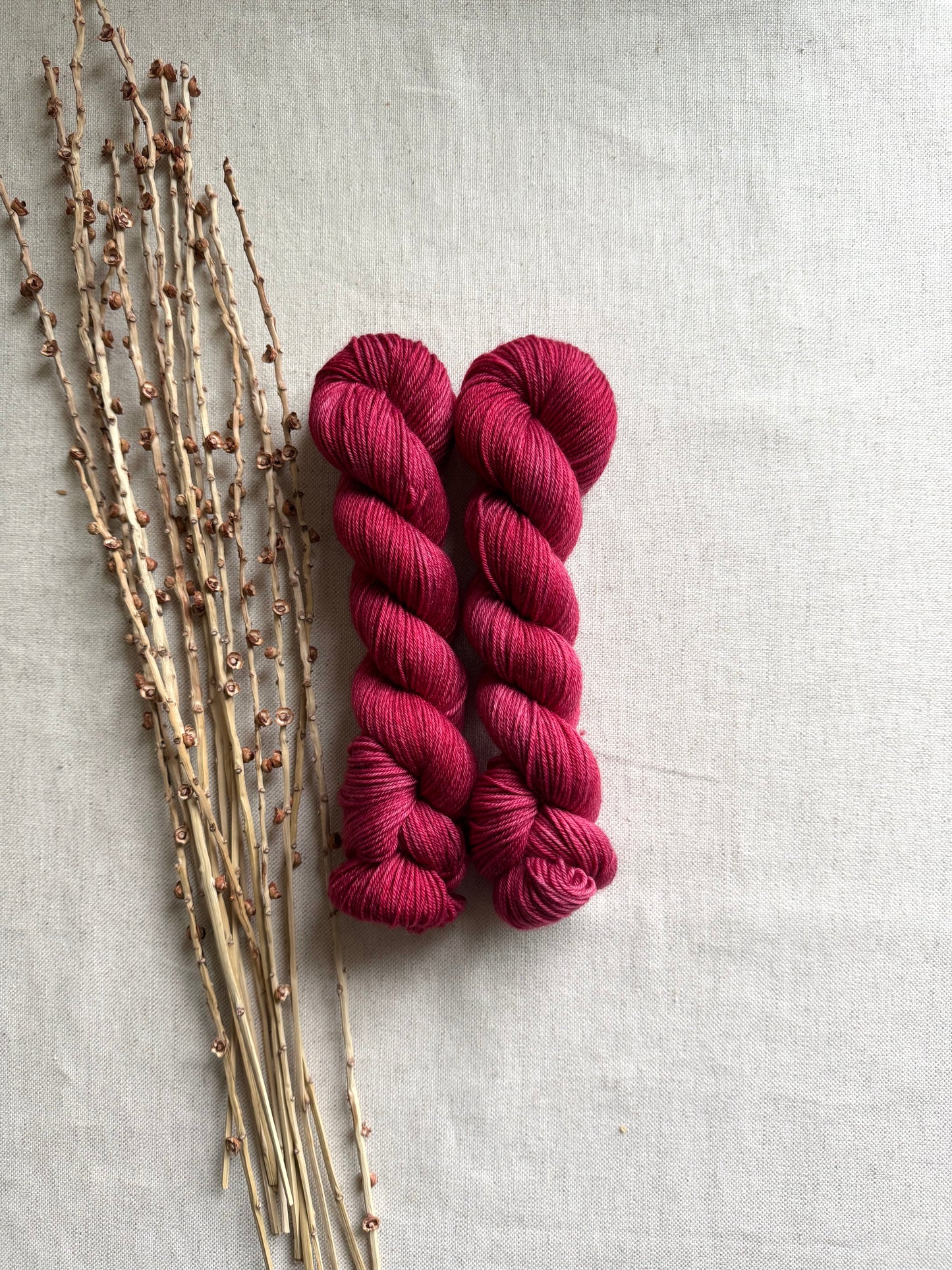 Maroon 50g SW Merino Nylon