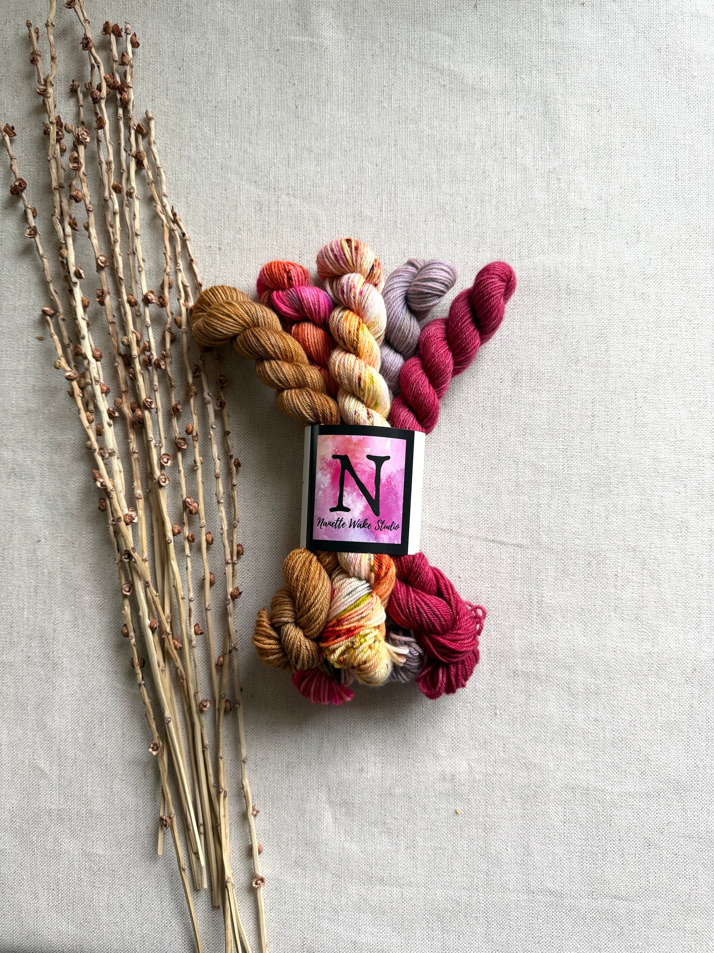 Garden Wedding - SW Merino Nylon Mini Skein Set