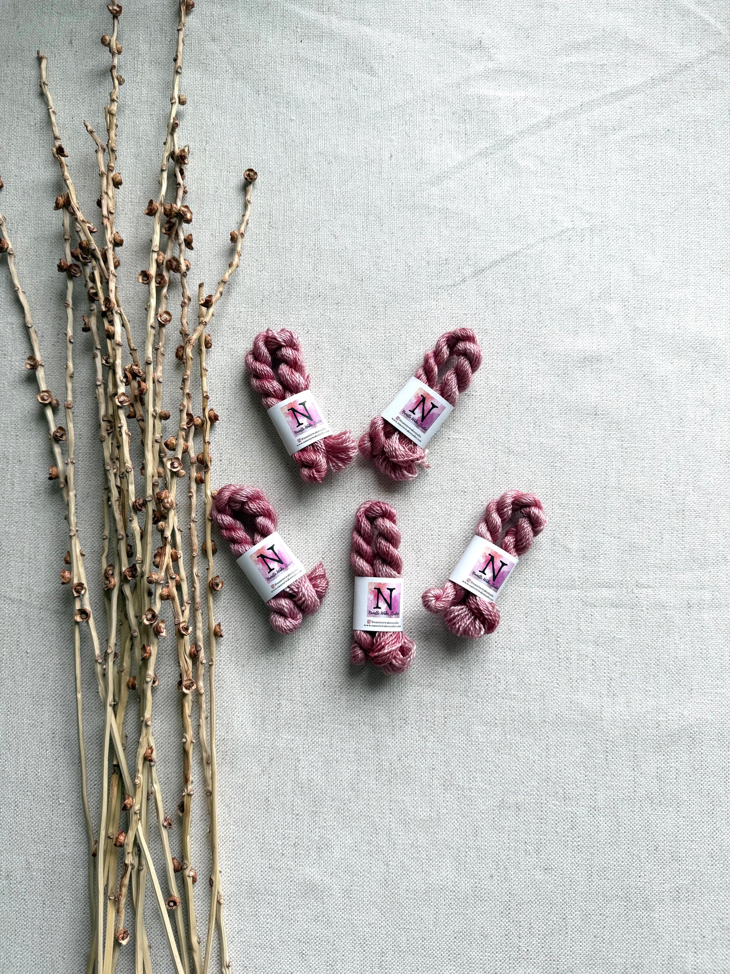 Mauve Embroidery Thread
