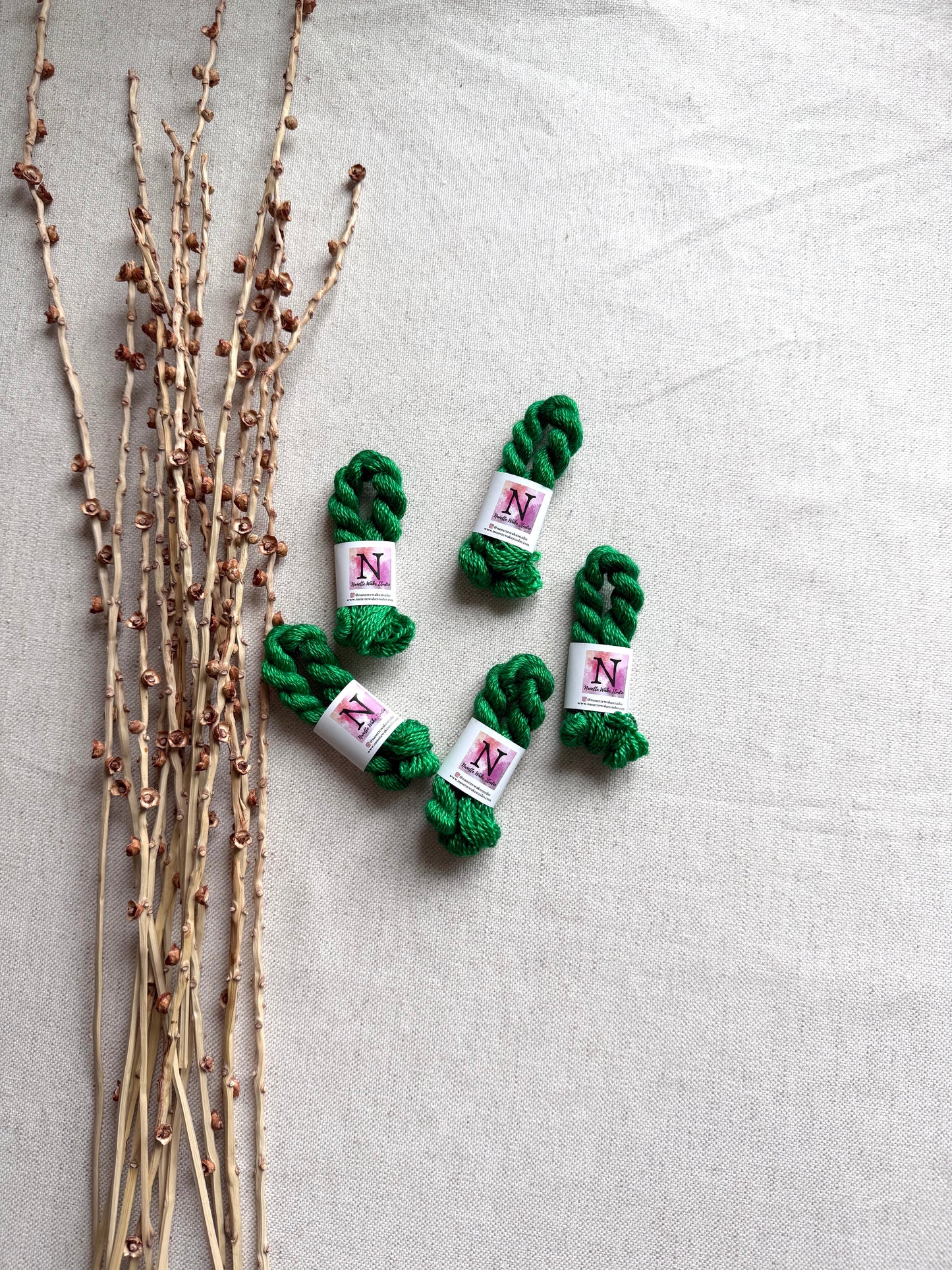 Emerald Embroidery Thread