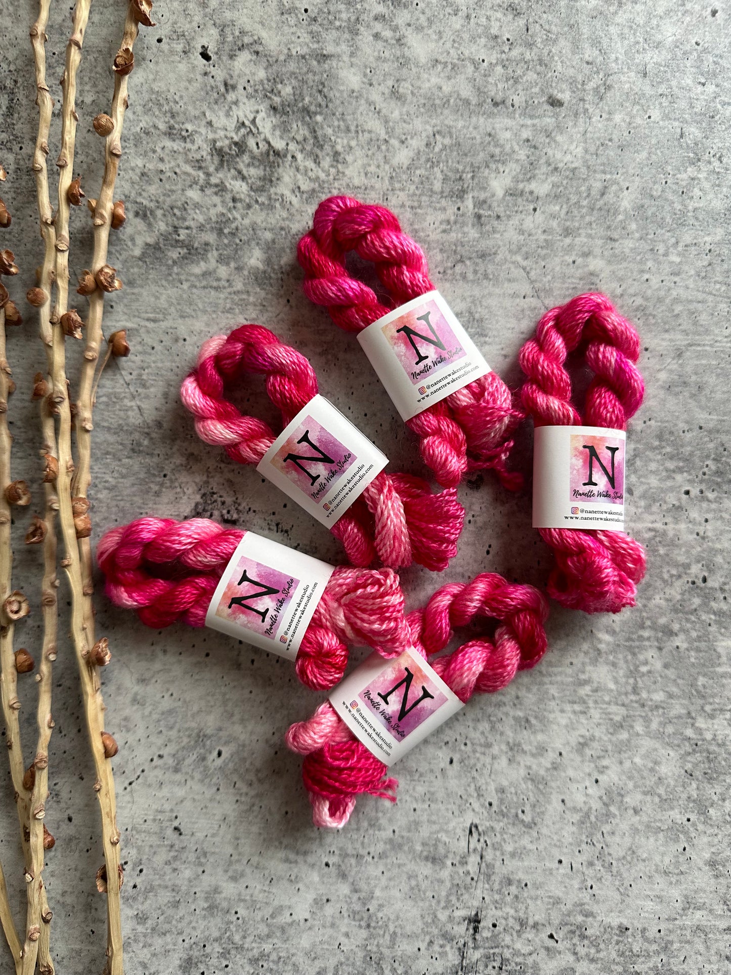 I Heart You Embroidery Thread