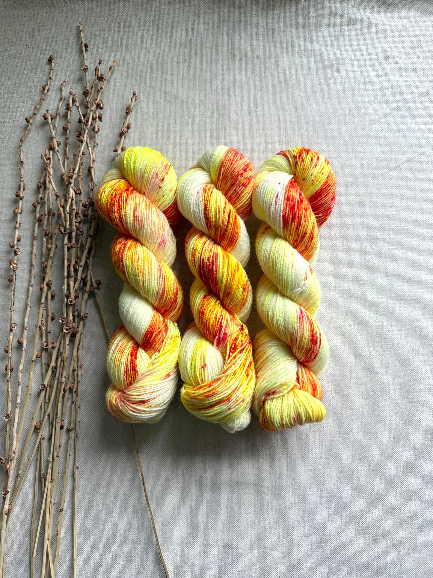 Lemons & Tangelos - SW Wool Recycled Nylon 100g