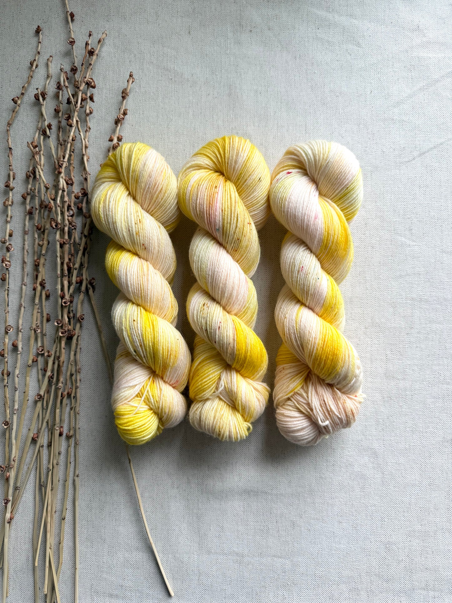 Lemon Meringue - SW Wool Recycled Nylon 100g