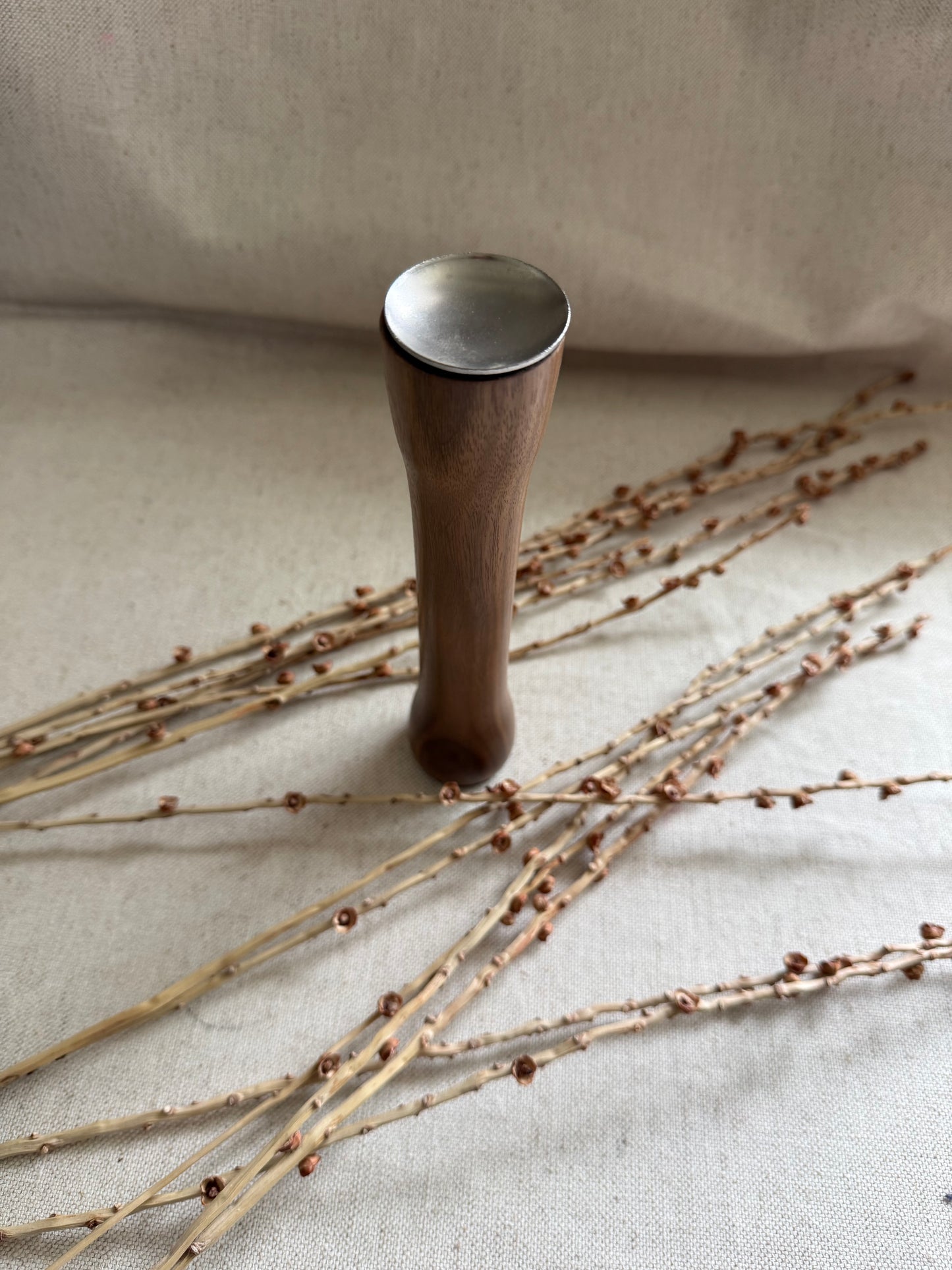 Walnut Support Spindle Bowl