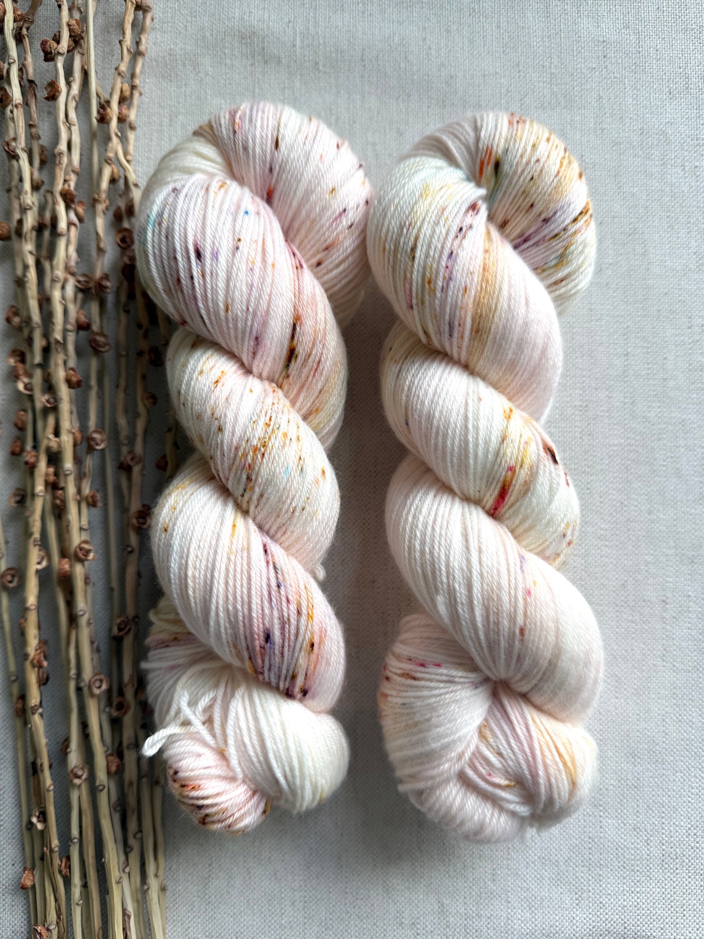 Marshmallow Creme 100g SW Merino Nylon