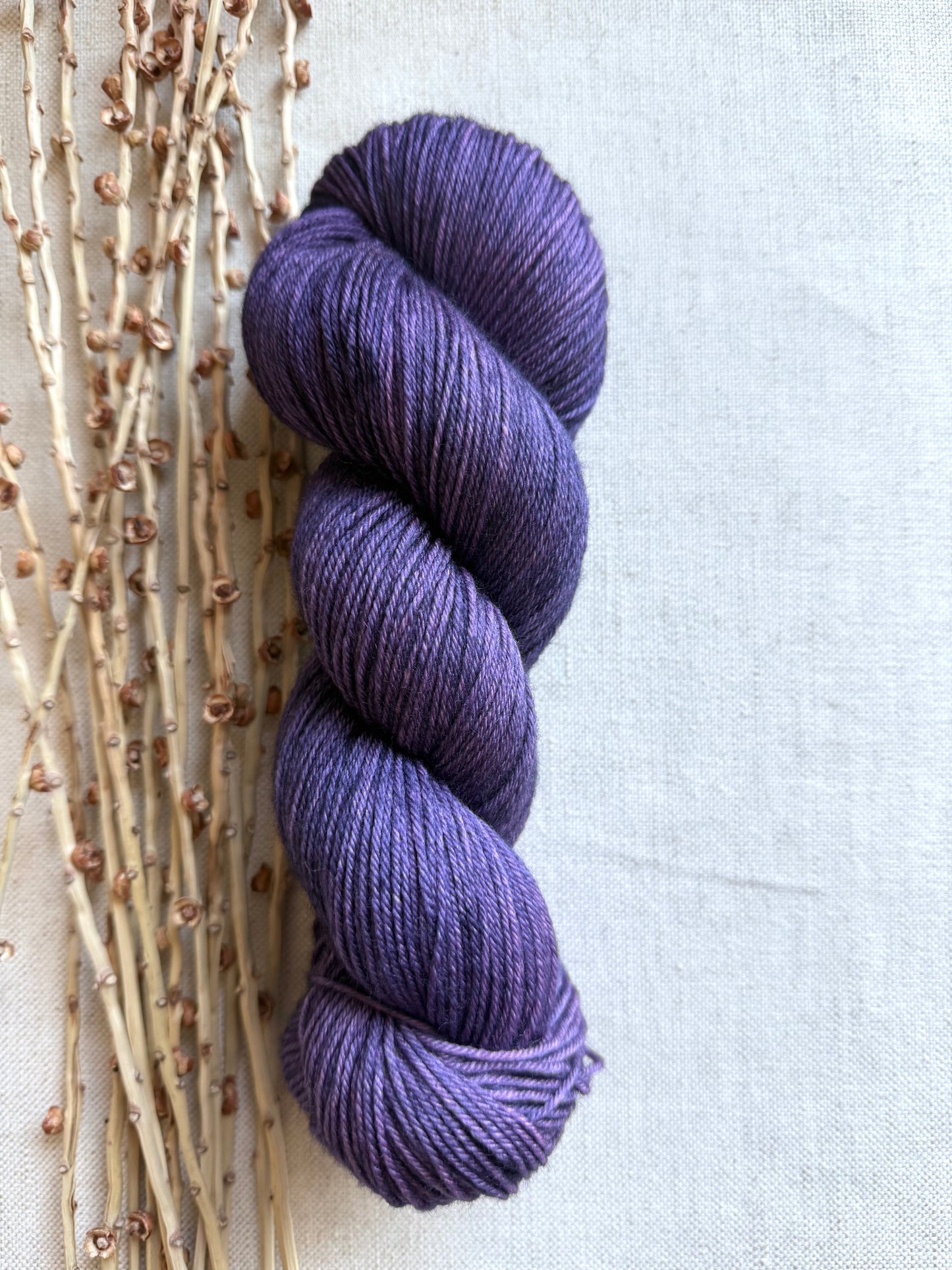 Dusty Purple SW Merino Nylon 100g