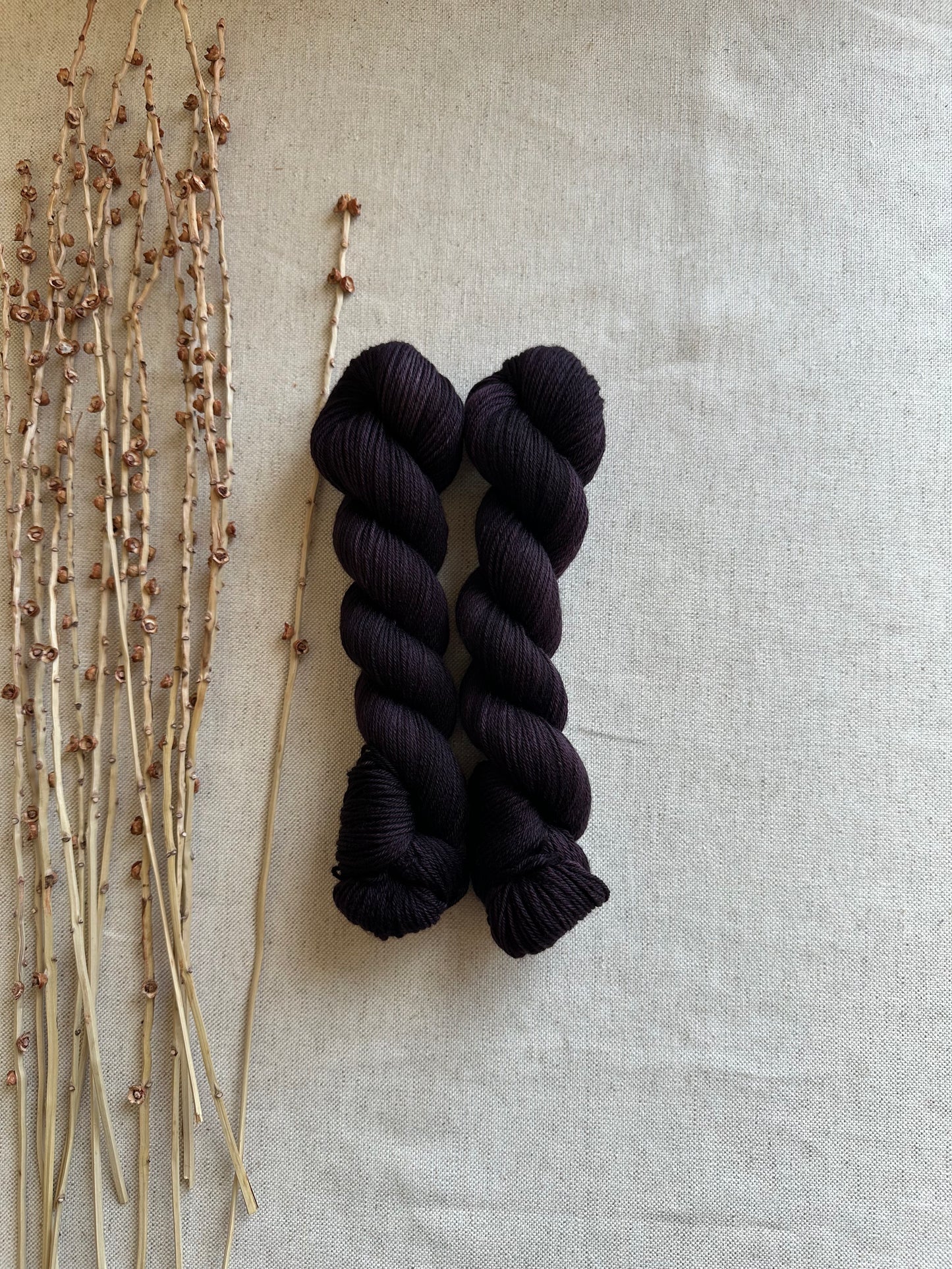 Aubergine SW Merino Nylon 50g Skein