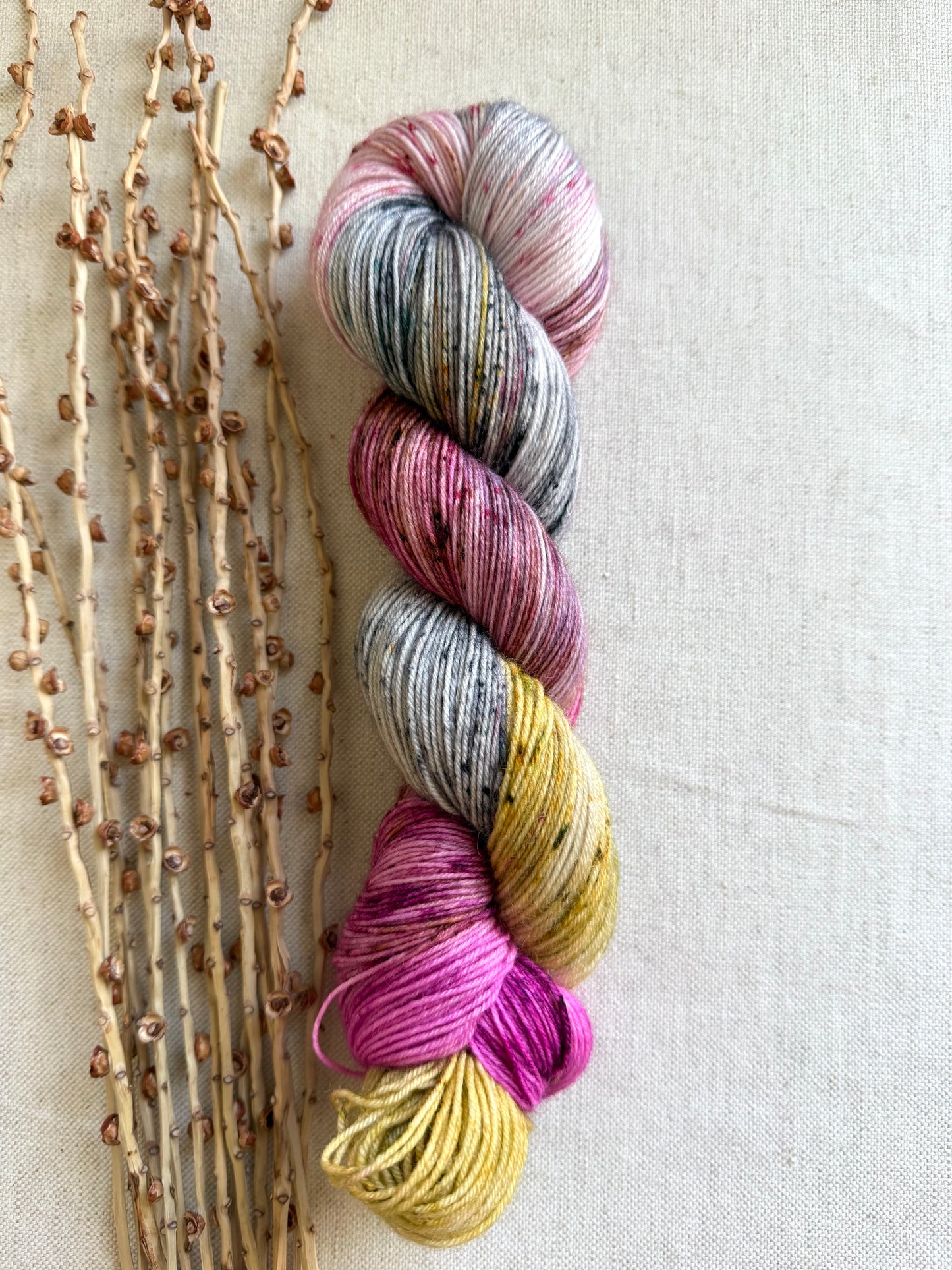 Grandma's Wallpaper - SW Wool Recycled Nylon 100g