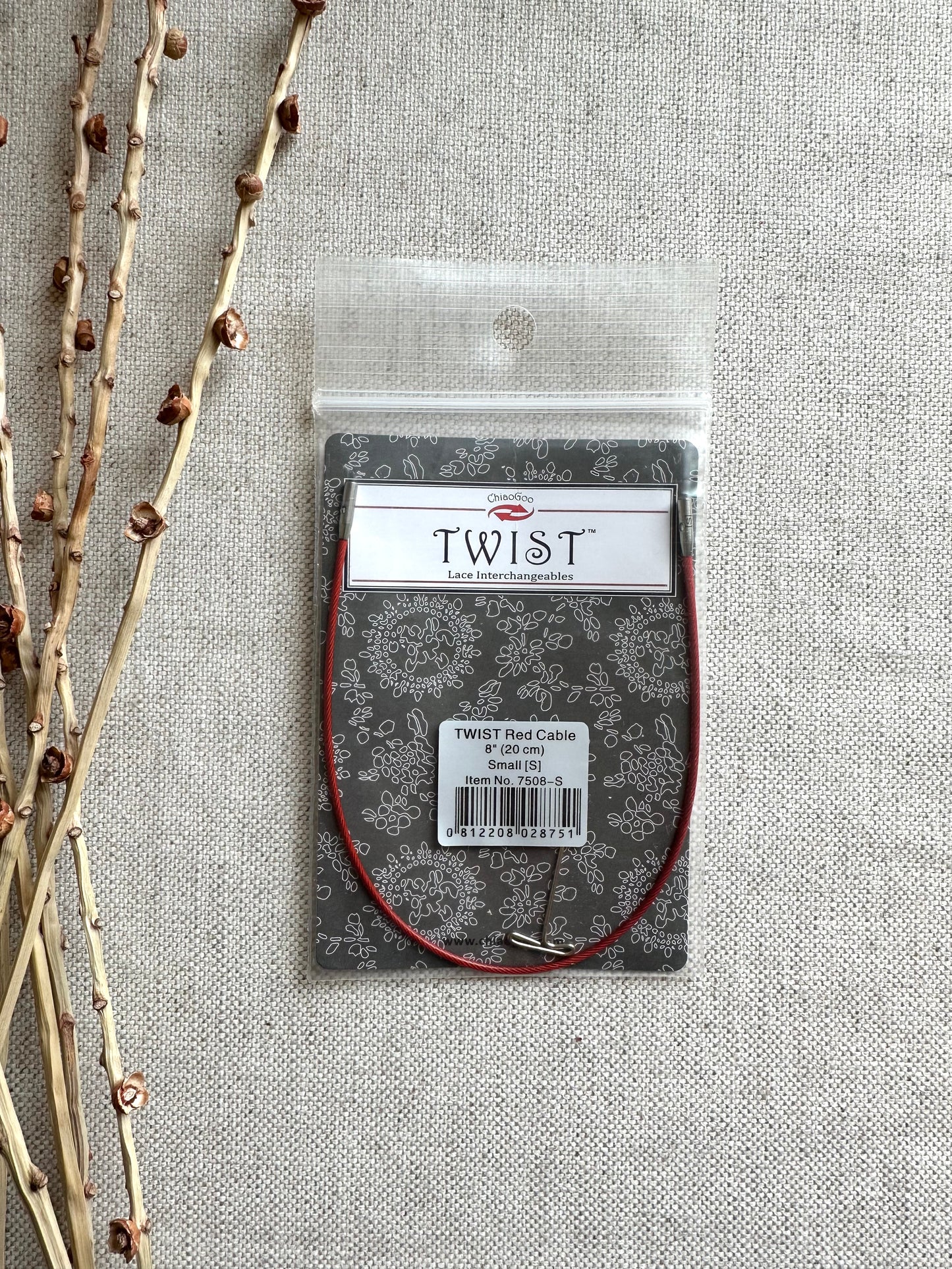 ChiaoGoo Red Lace Knitting Needle Tips & Cables