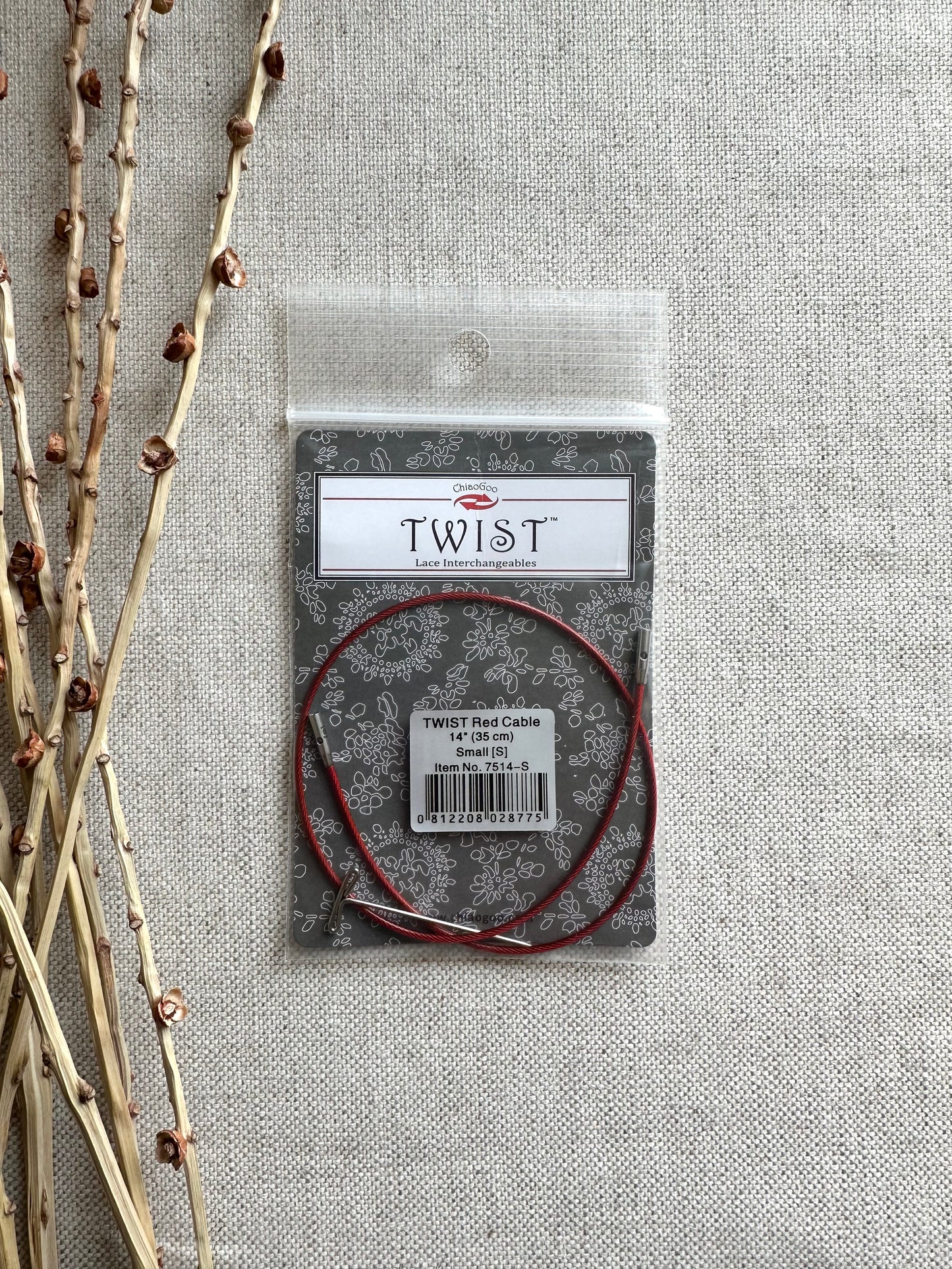 ChiaoGoo Red Lace Knitting Needle Tips & Cables