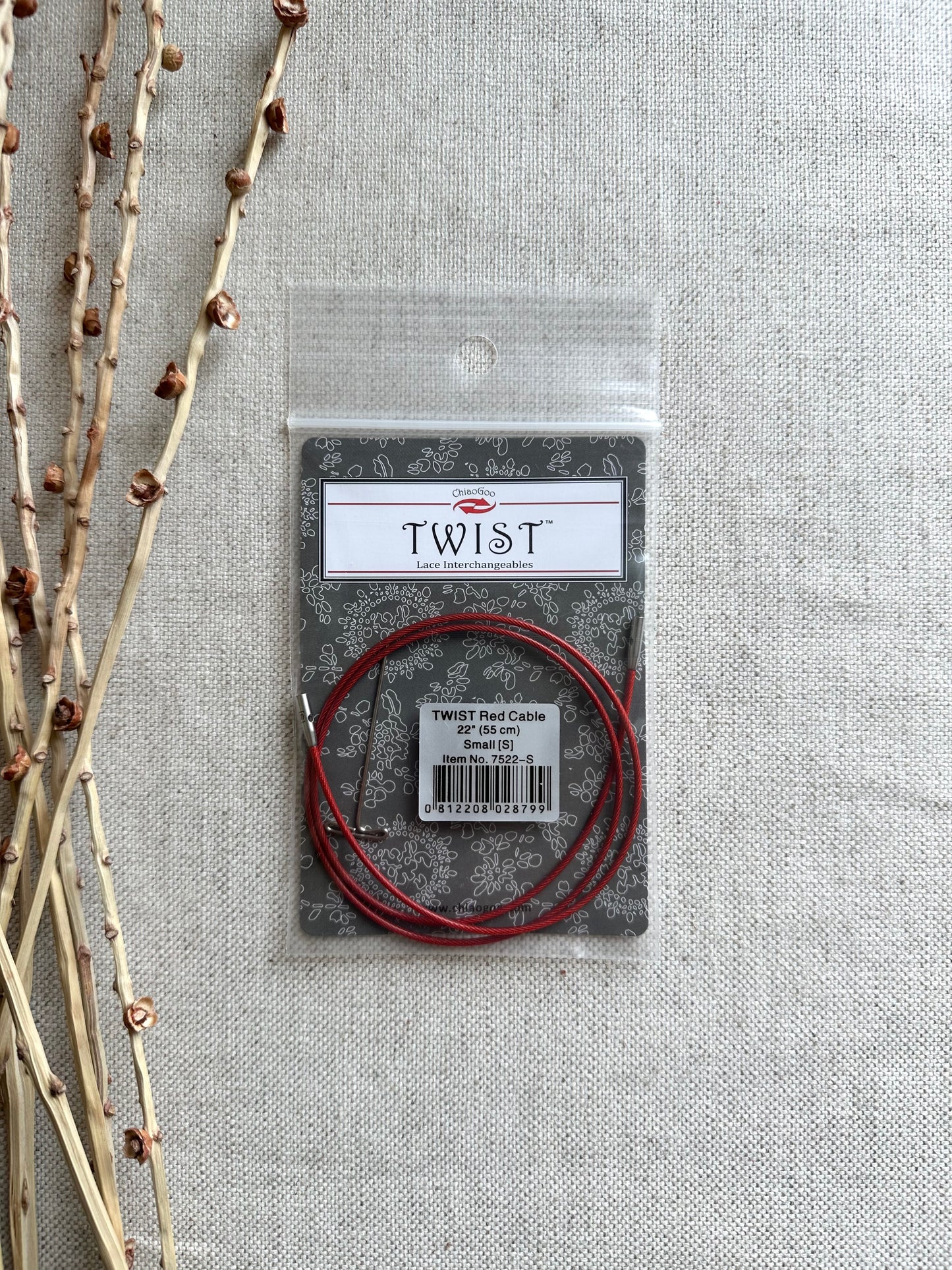 ChiaoGoo Red Lace Knitting Needle Tips & Cables