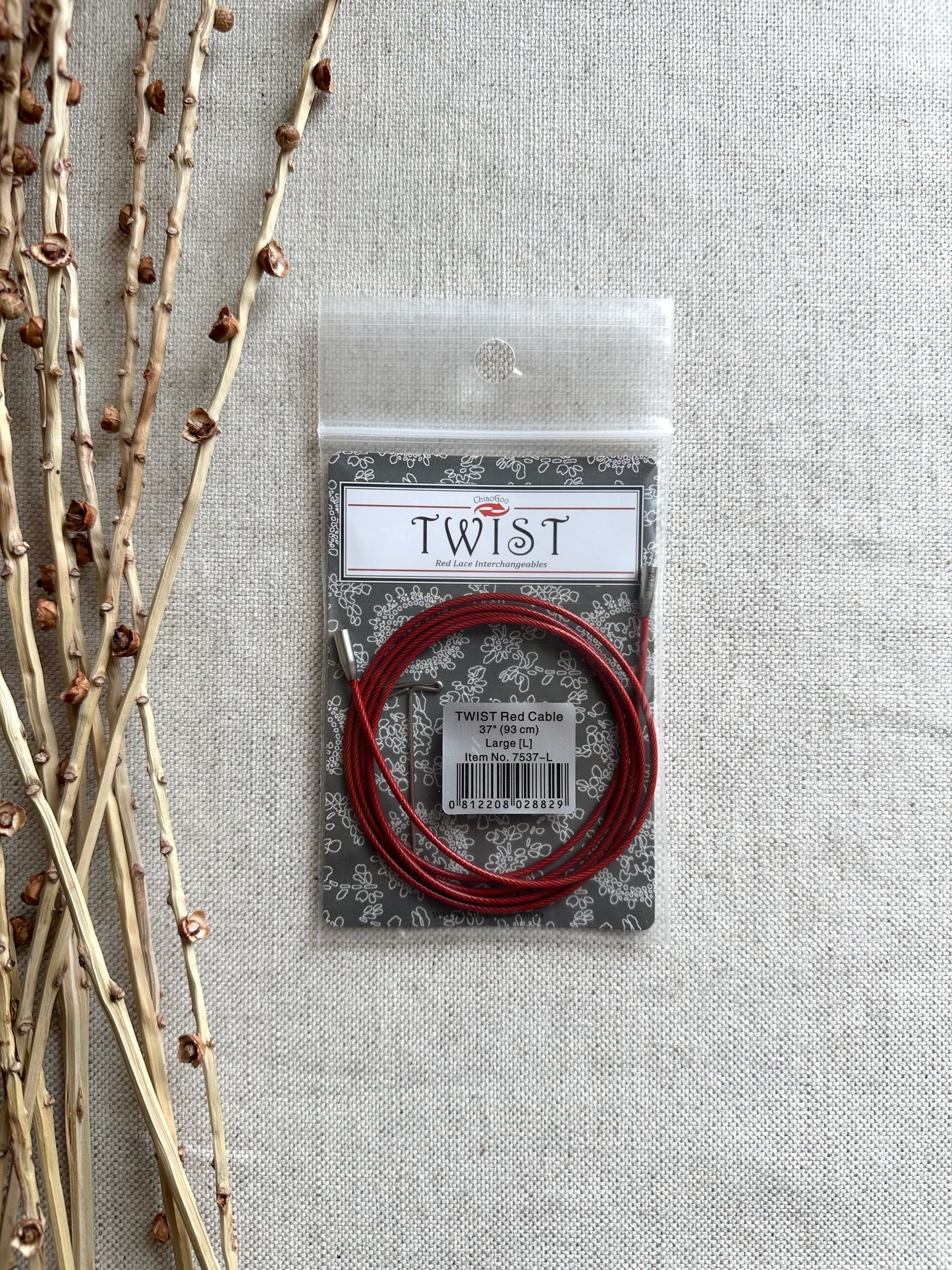 ChiaoGoo Red Lace Knitting Needle Tips & Cables
