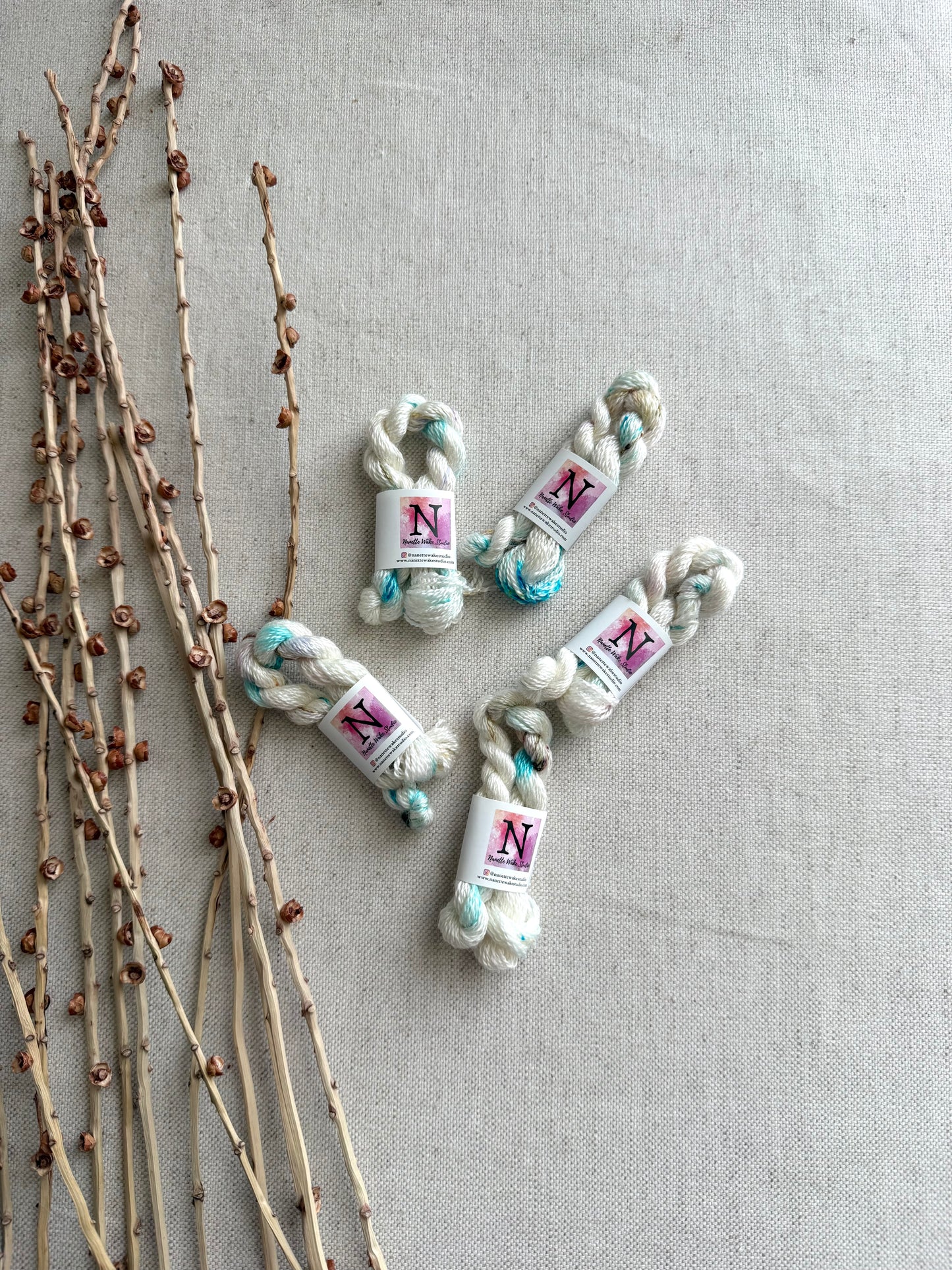 Burrito Blanket Embroidery Thread