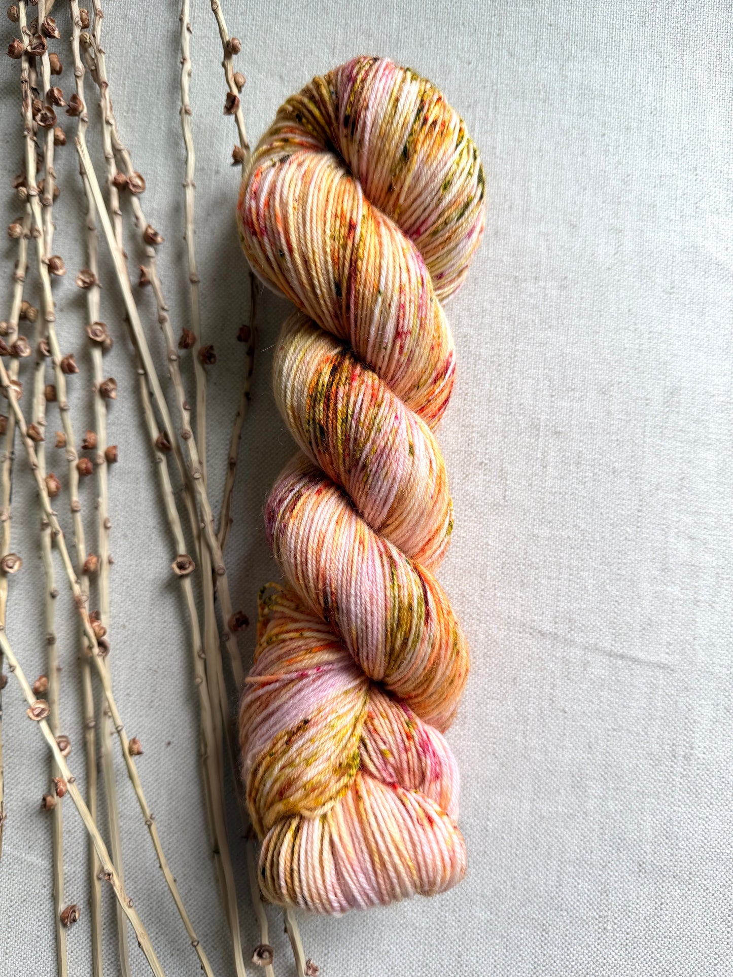 Orange Spice - SW Wool Recycled Nylon 100g