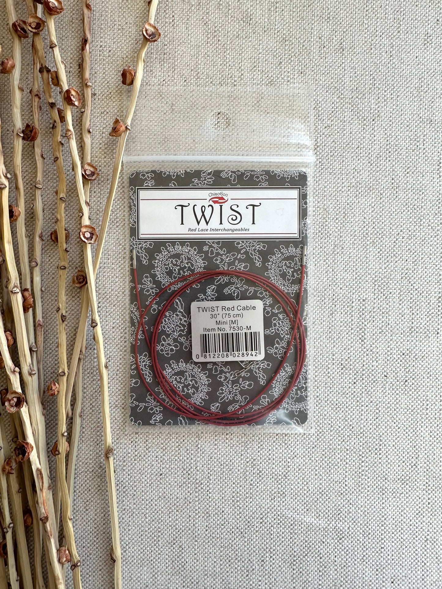 ChiaoGoo Red Lace Knitting Needle Tips & Cables