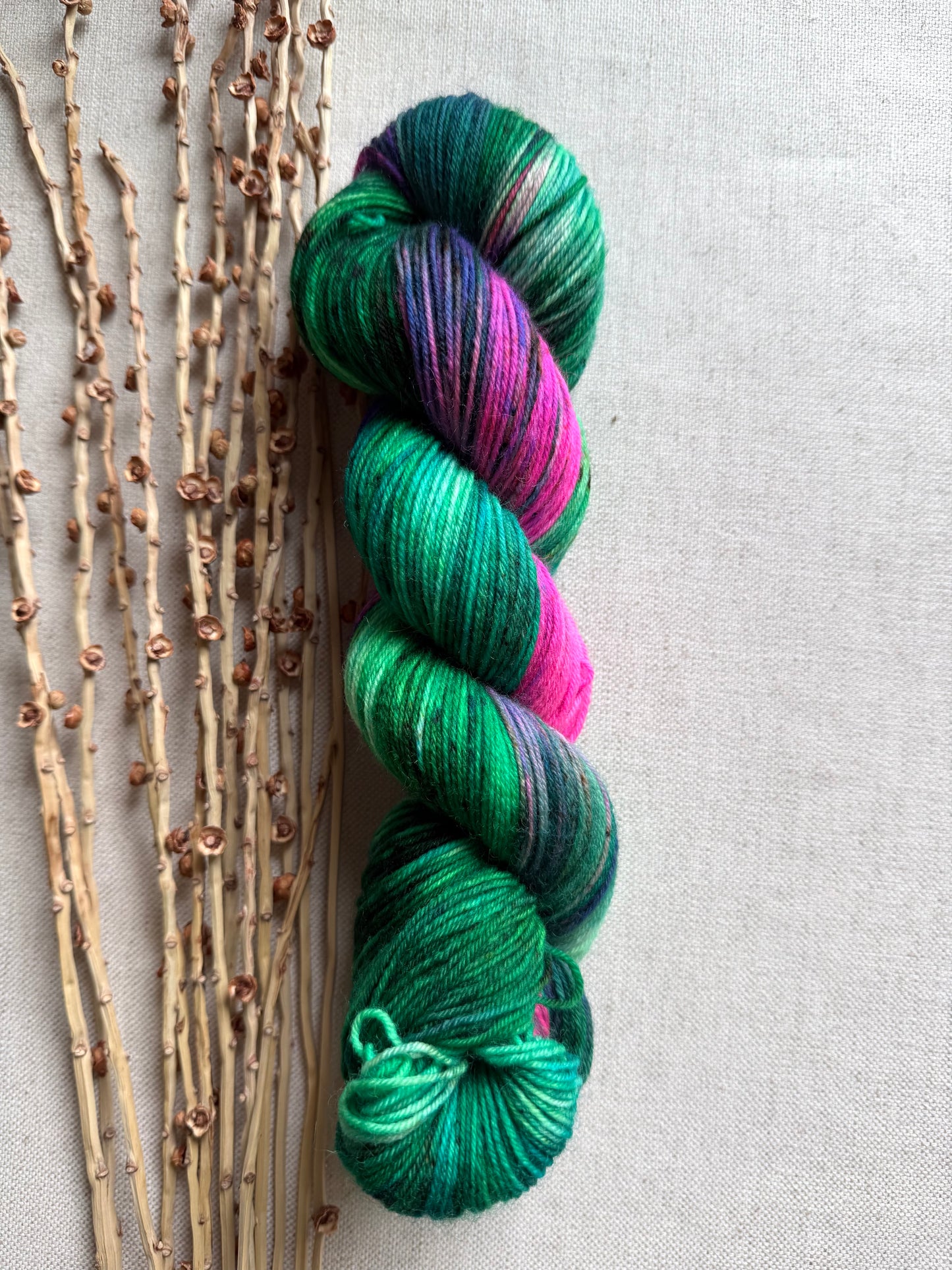 Silk Flowers - SW Wool Recycled Nylon 100g