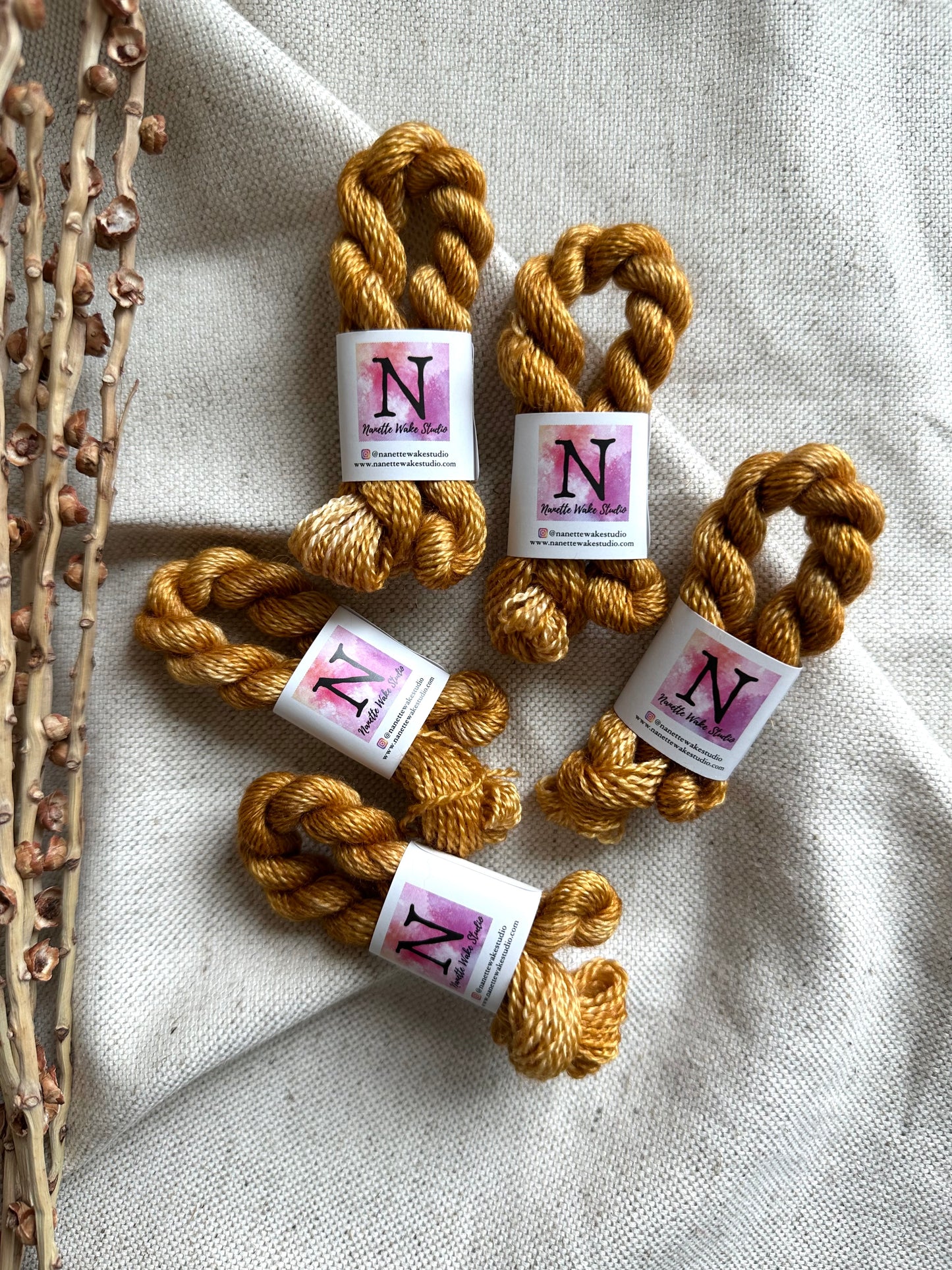 Maple Sugar Embroidery Thread