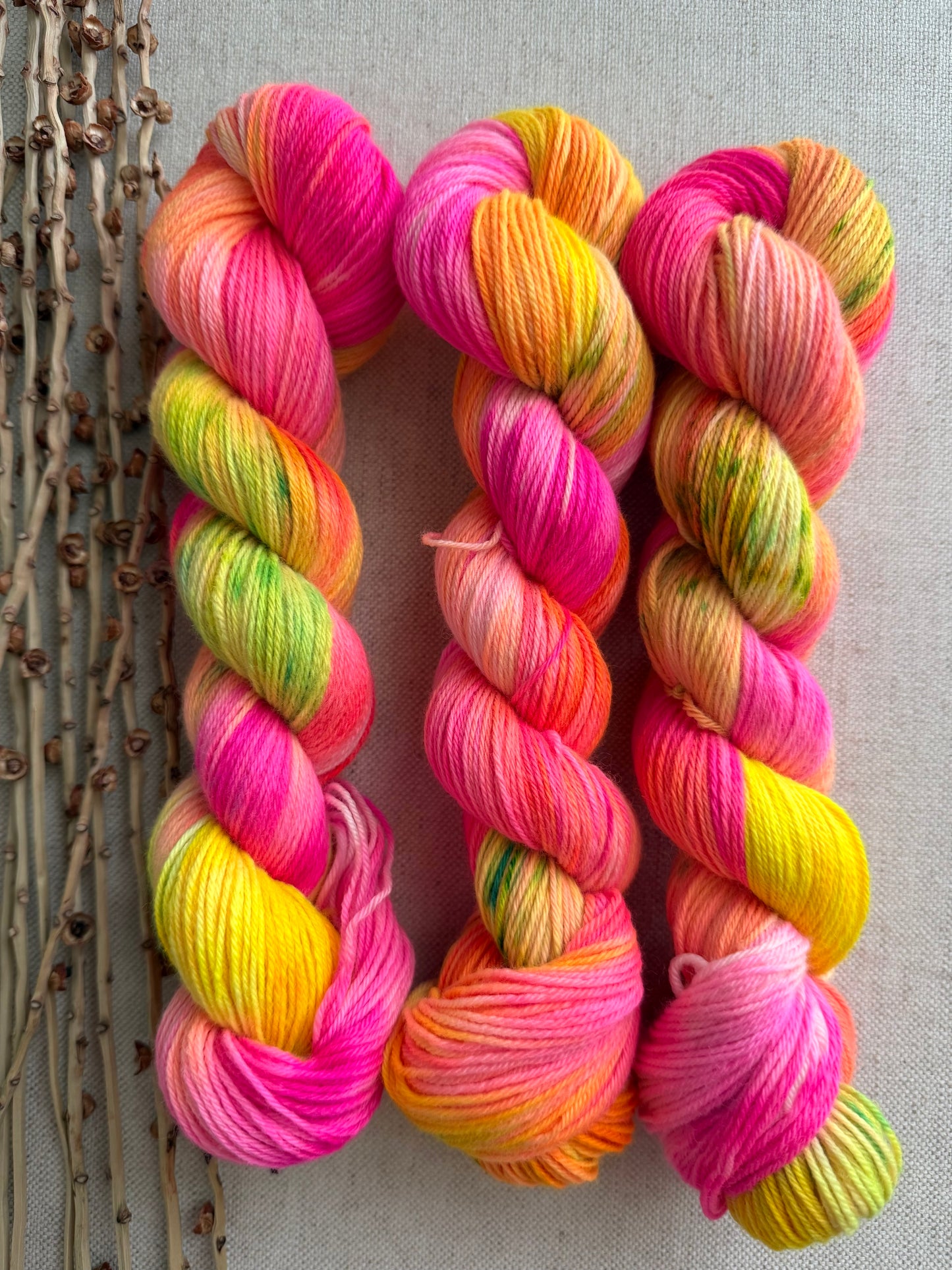 Neon Taffy Merino