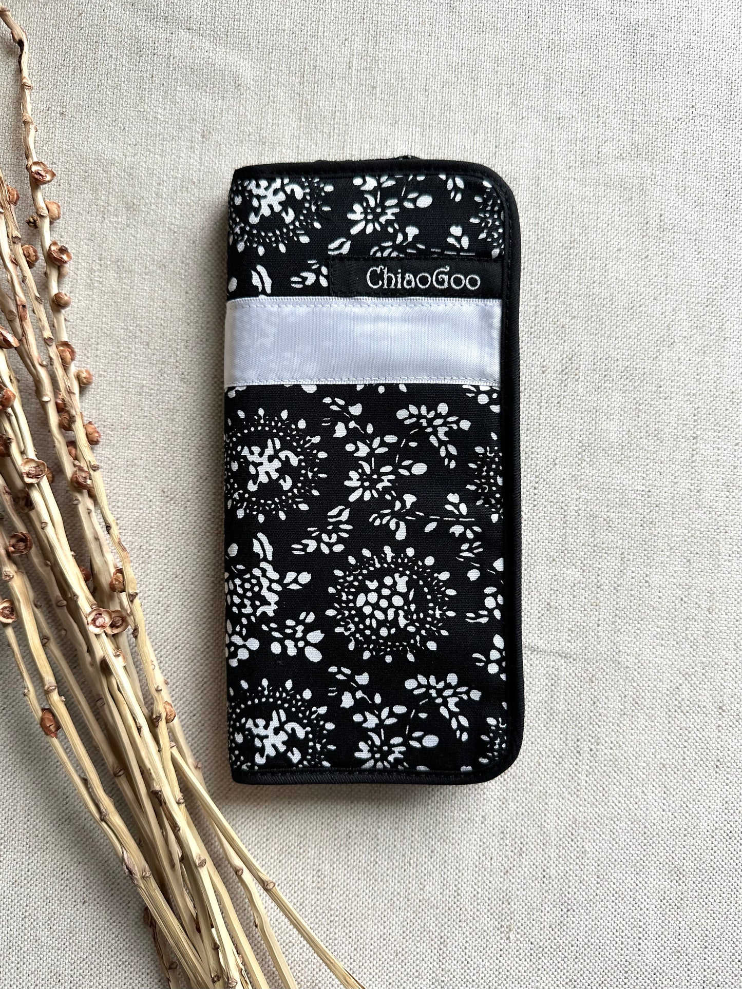 ChiaoGoo Red Lace Circular Knitting Needles Case