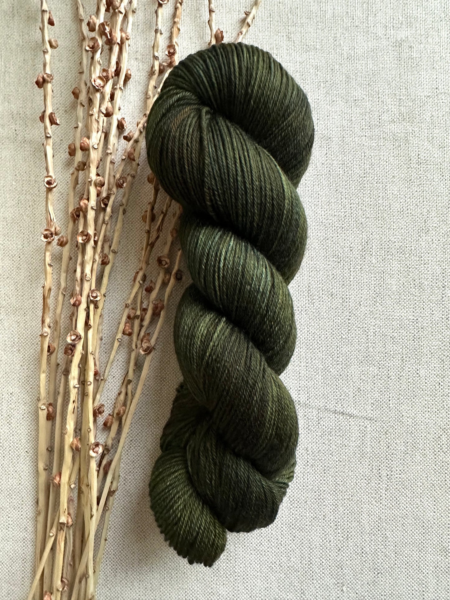 Olive Drab 100g Skein