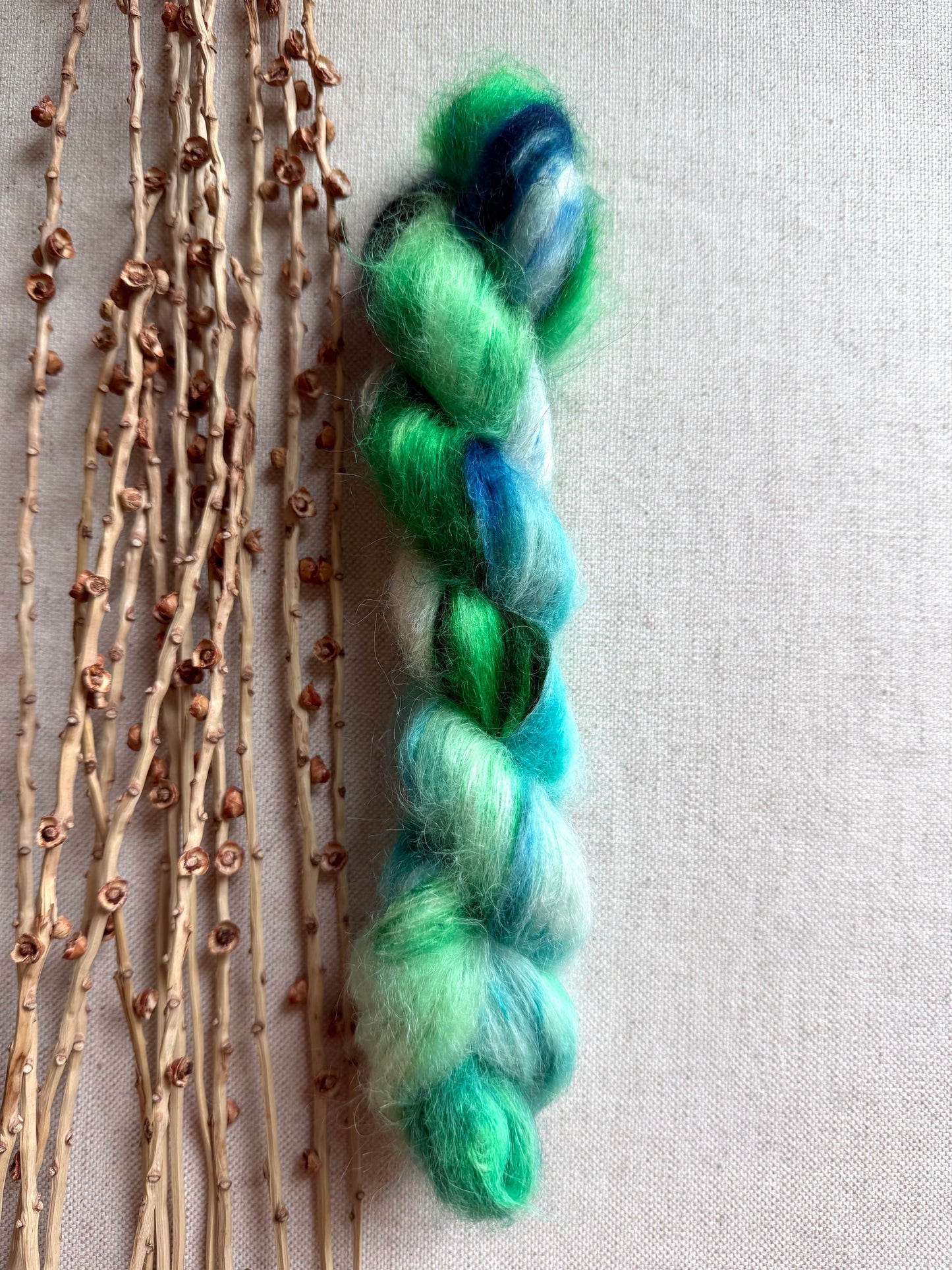 Sea To Shining Sea Suri Alpaca Silk