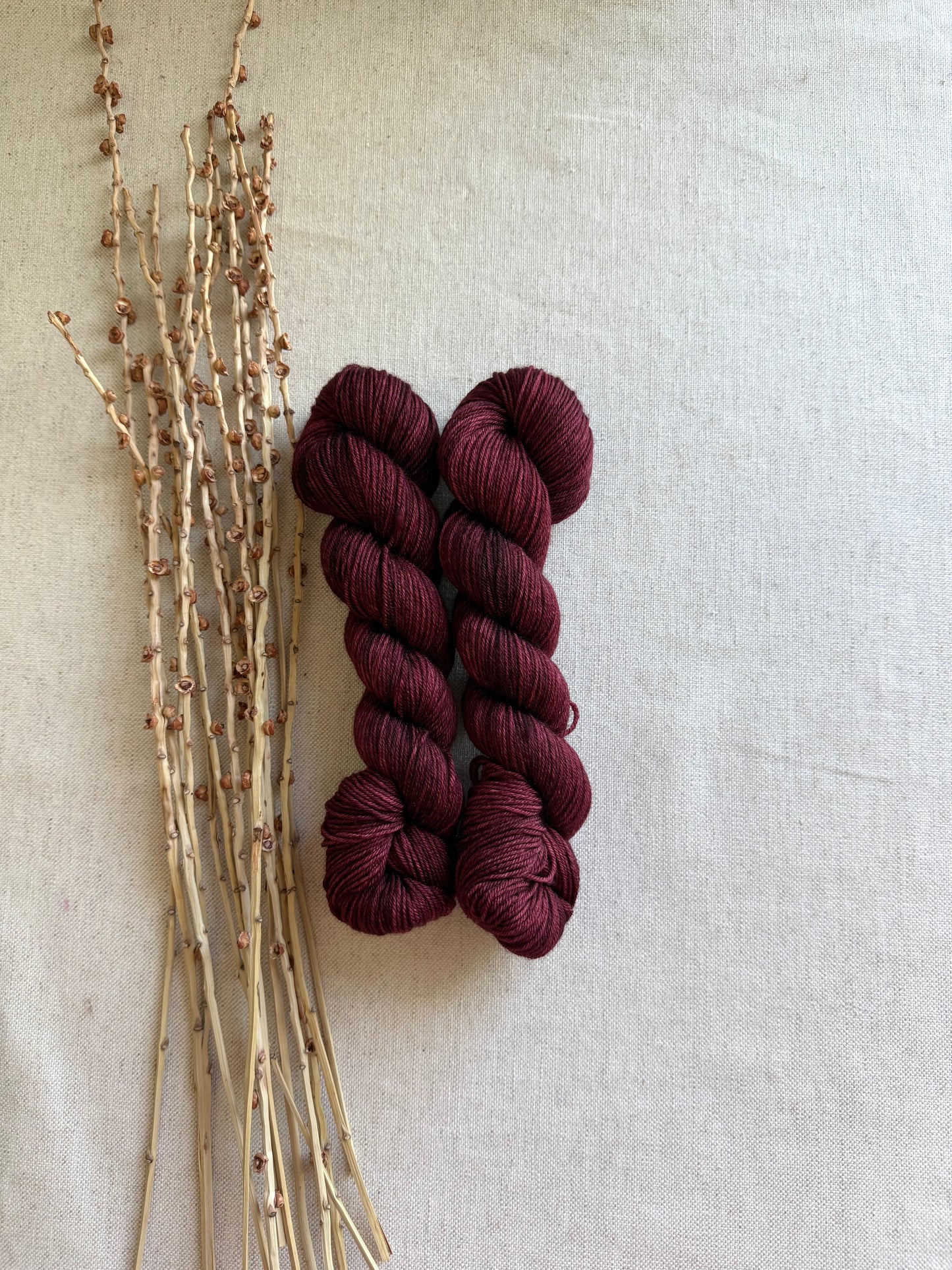 Mahogany SW Merino Nylon 50g Skein