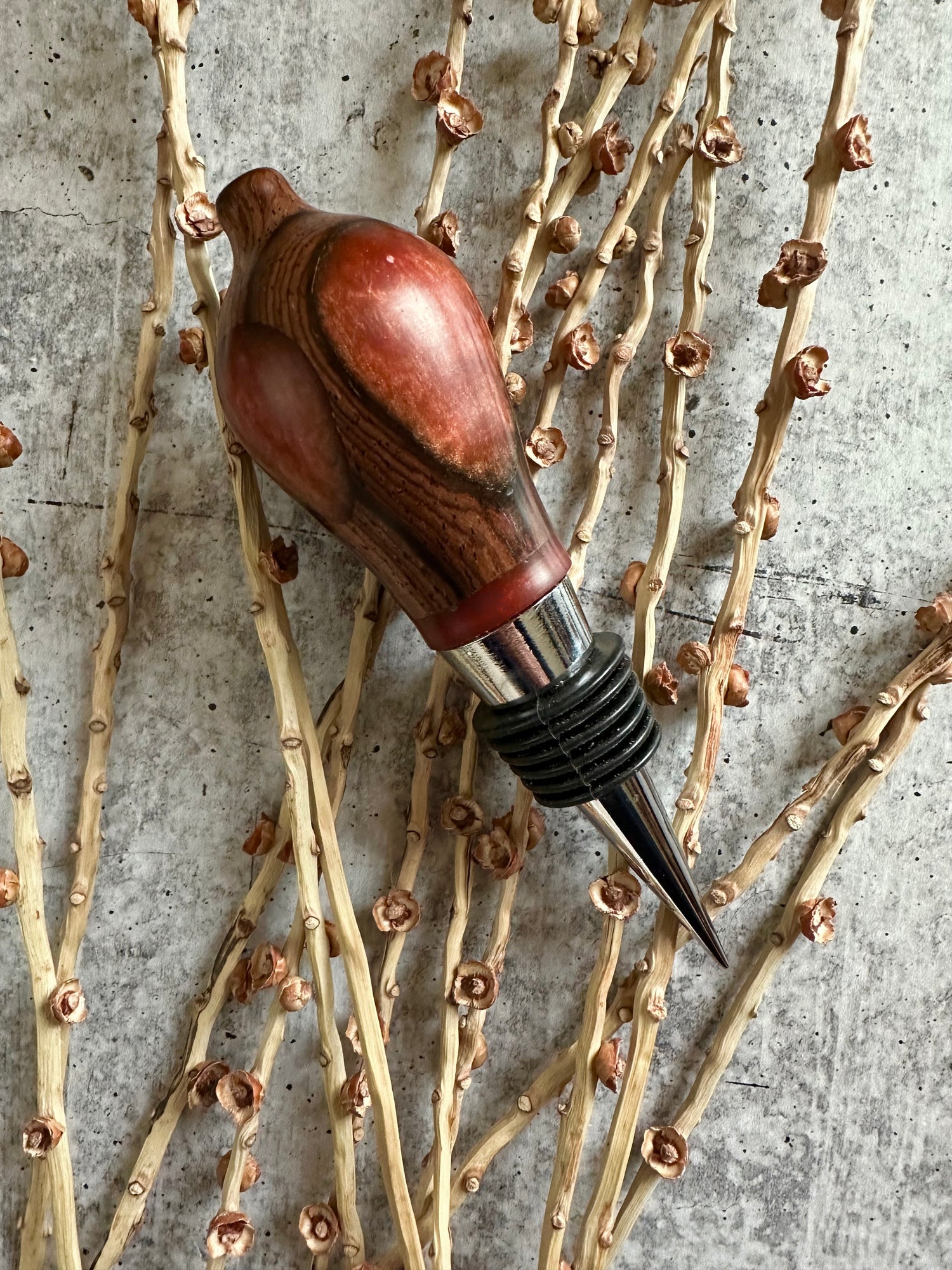 Wooden Wine Stoppers & Bottle Openers