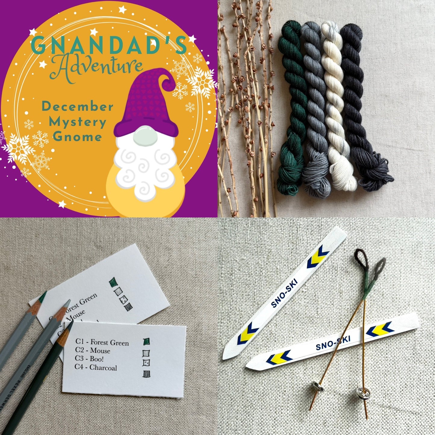Ice King - Gnome Kit - Mini Skein Set
