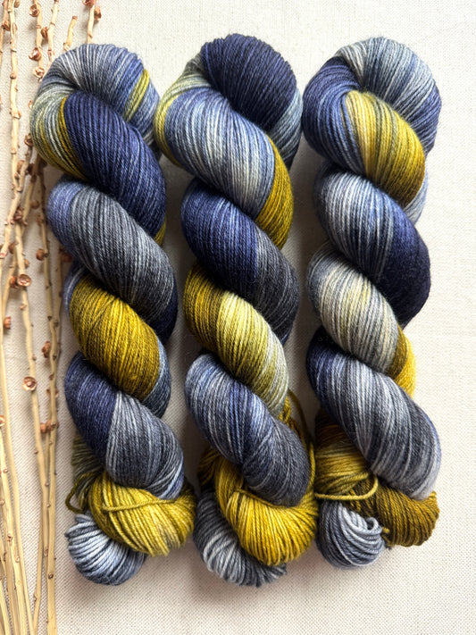 Blue Lake - A Washington State Colorway - SW Wool Recycled Nylon 100g