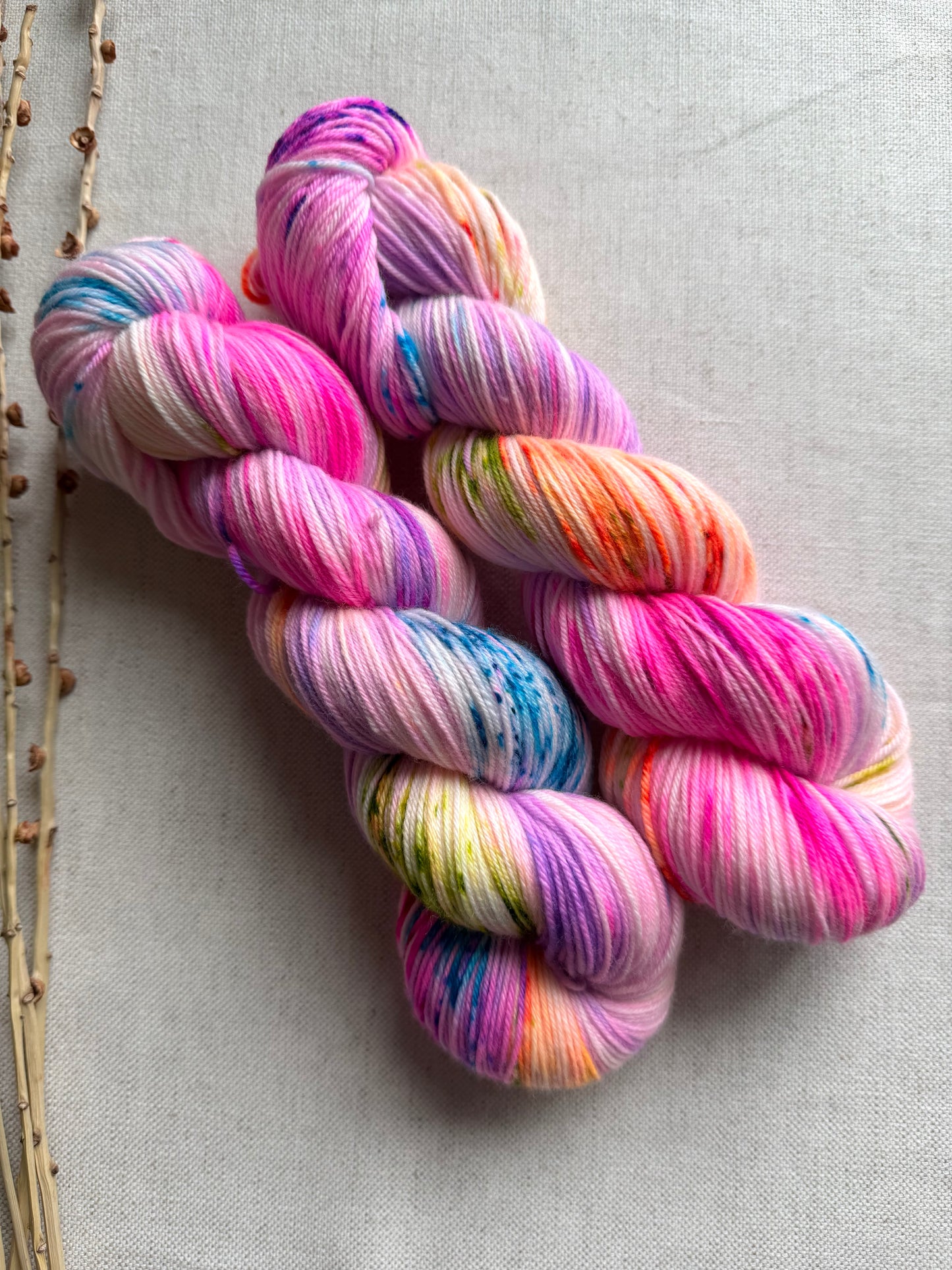 Fairy Sparkles 100g SW Merino Nylon