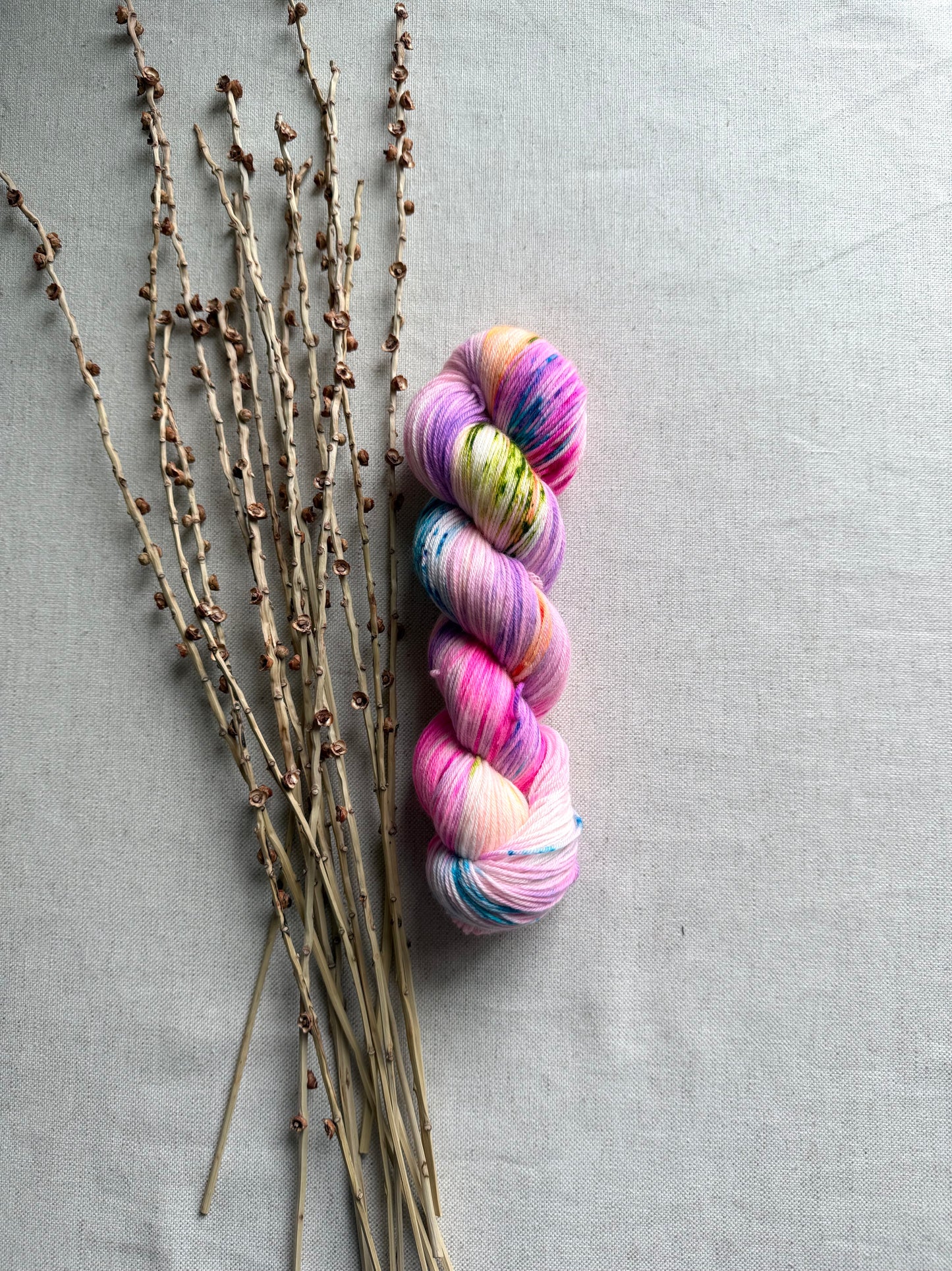 Fairy Sparkles 100g SW Merino Nylon