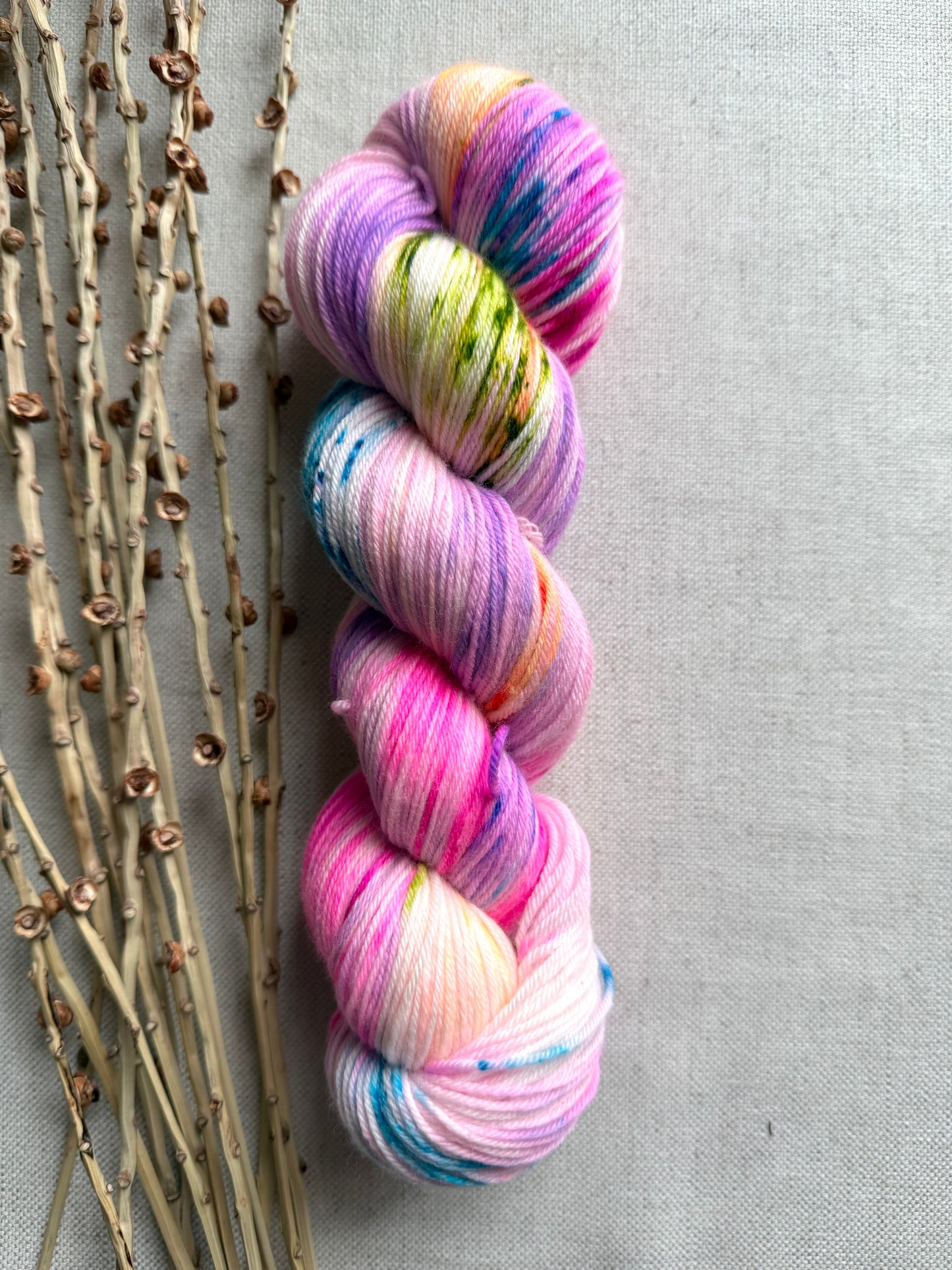 Fairy Sparkles 100g SW Merino Nylon