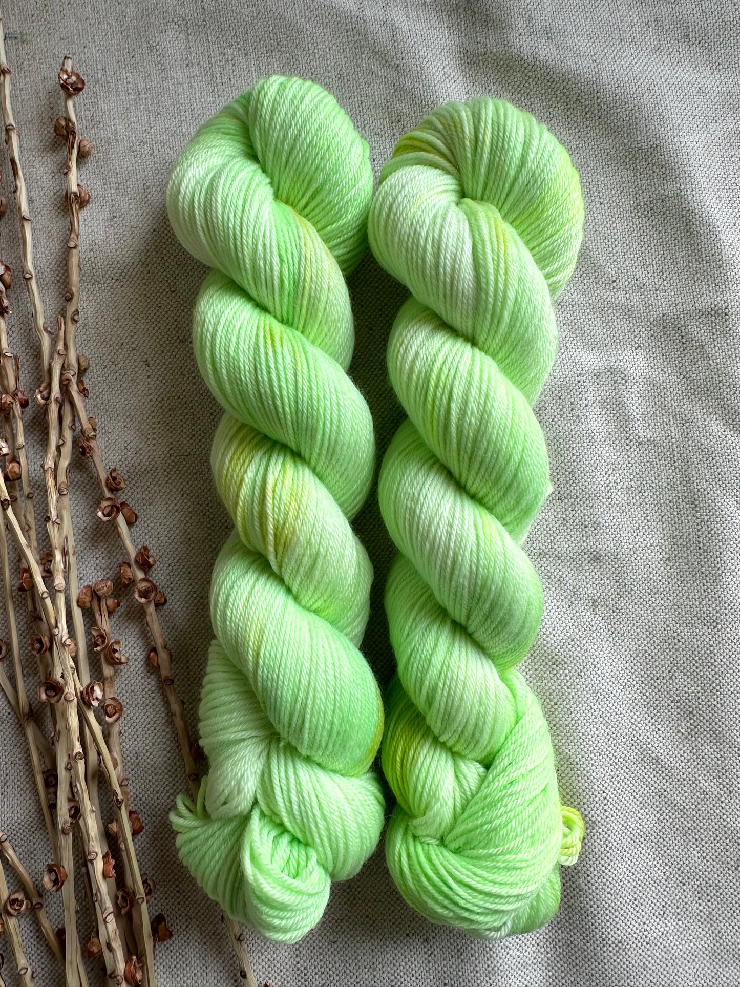 Lime Sorbet 50g SW Merino Nylon Yarn