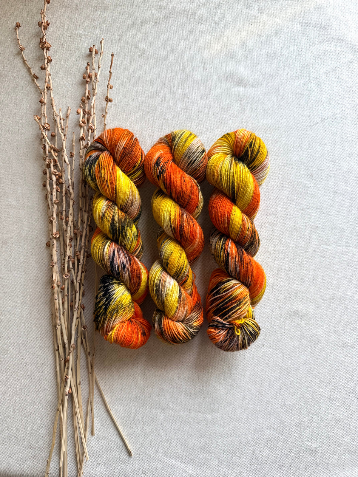 Candy Corn Crush SW Wool Recycled Nylon 100g