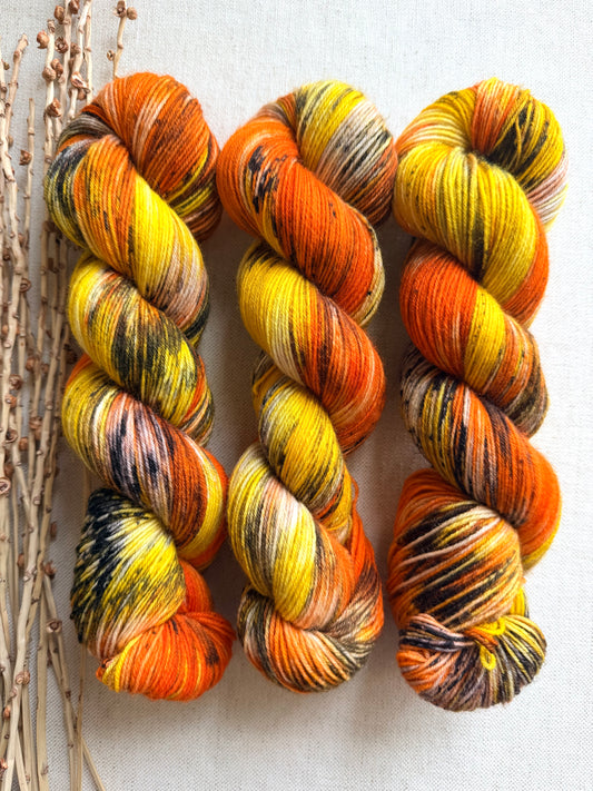 Candy Corn Crush SW Wool Recycled Nylon 100g
