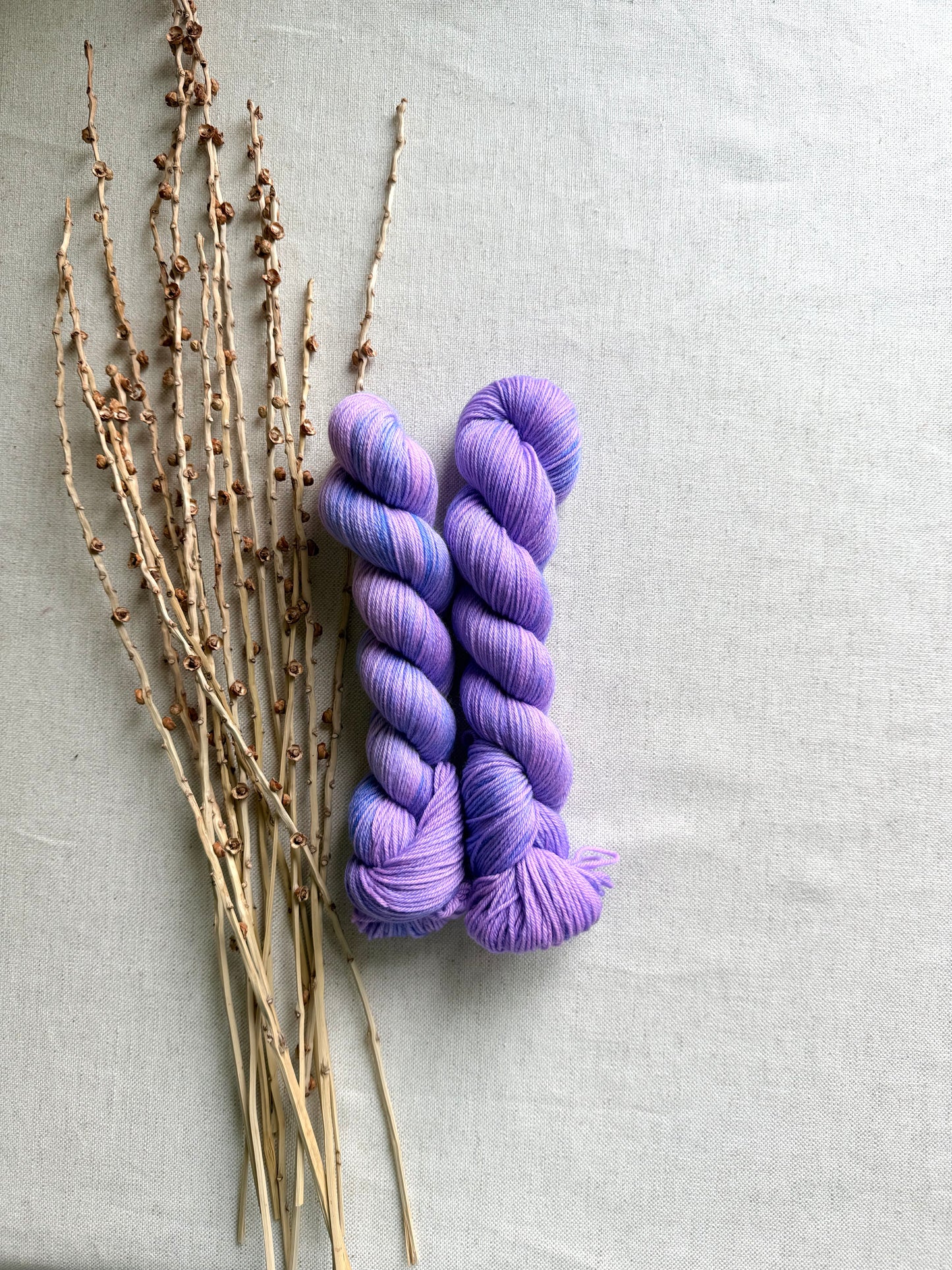 Lavender Lace SW Merino Nylon 50g Skein