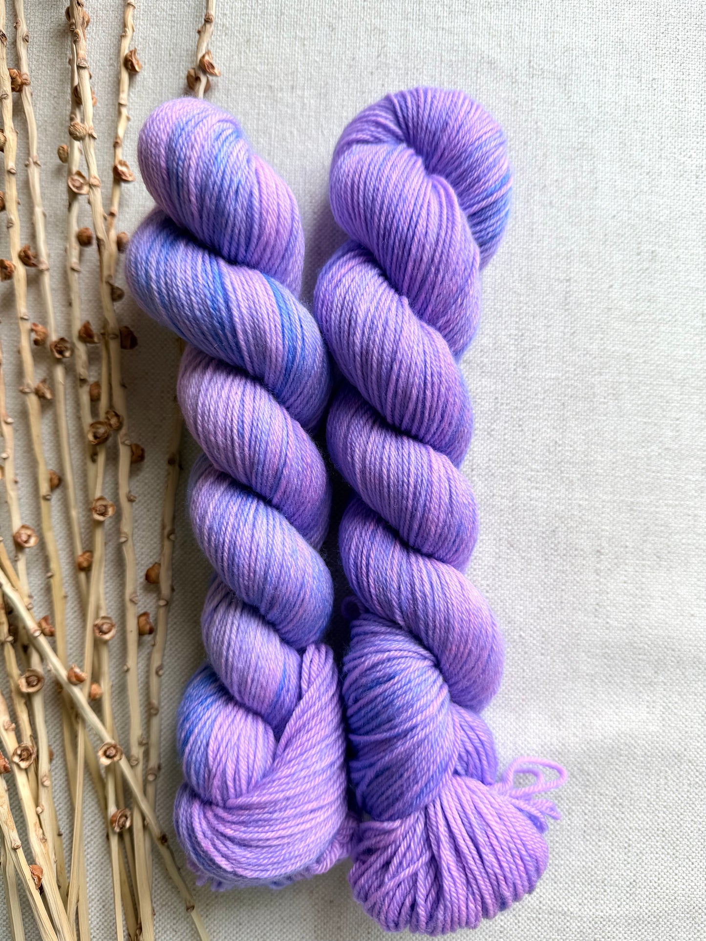 Lavender Lace SW Merino Nylon 50g Skein