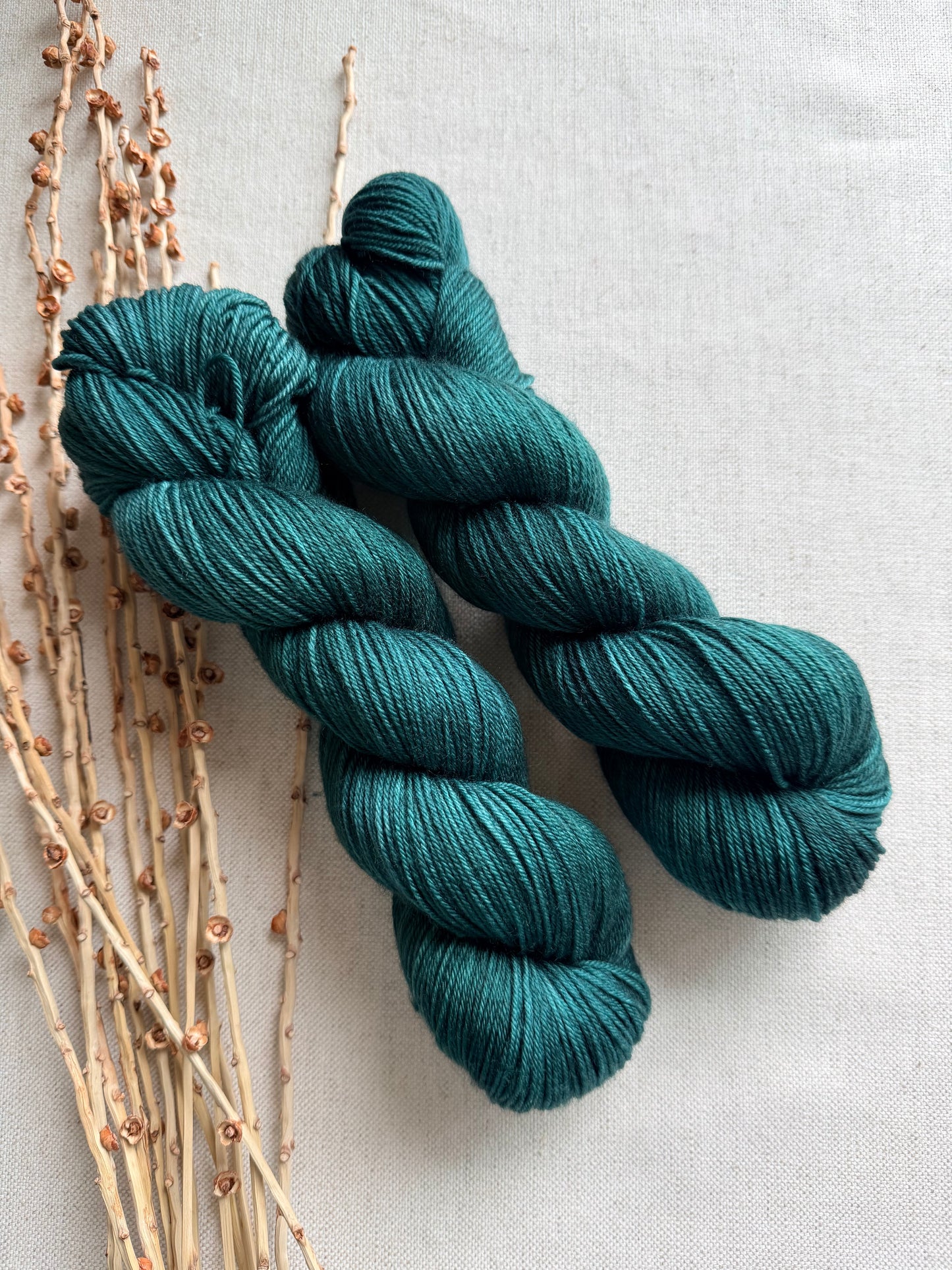 Forest Green 100g SW Merino Nylon