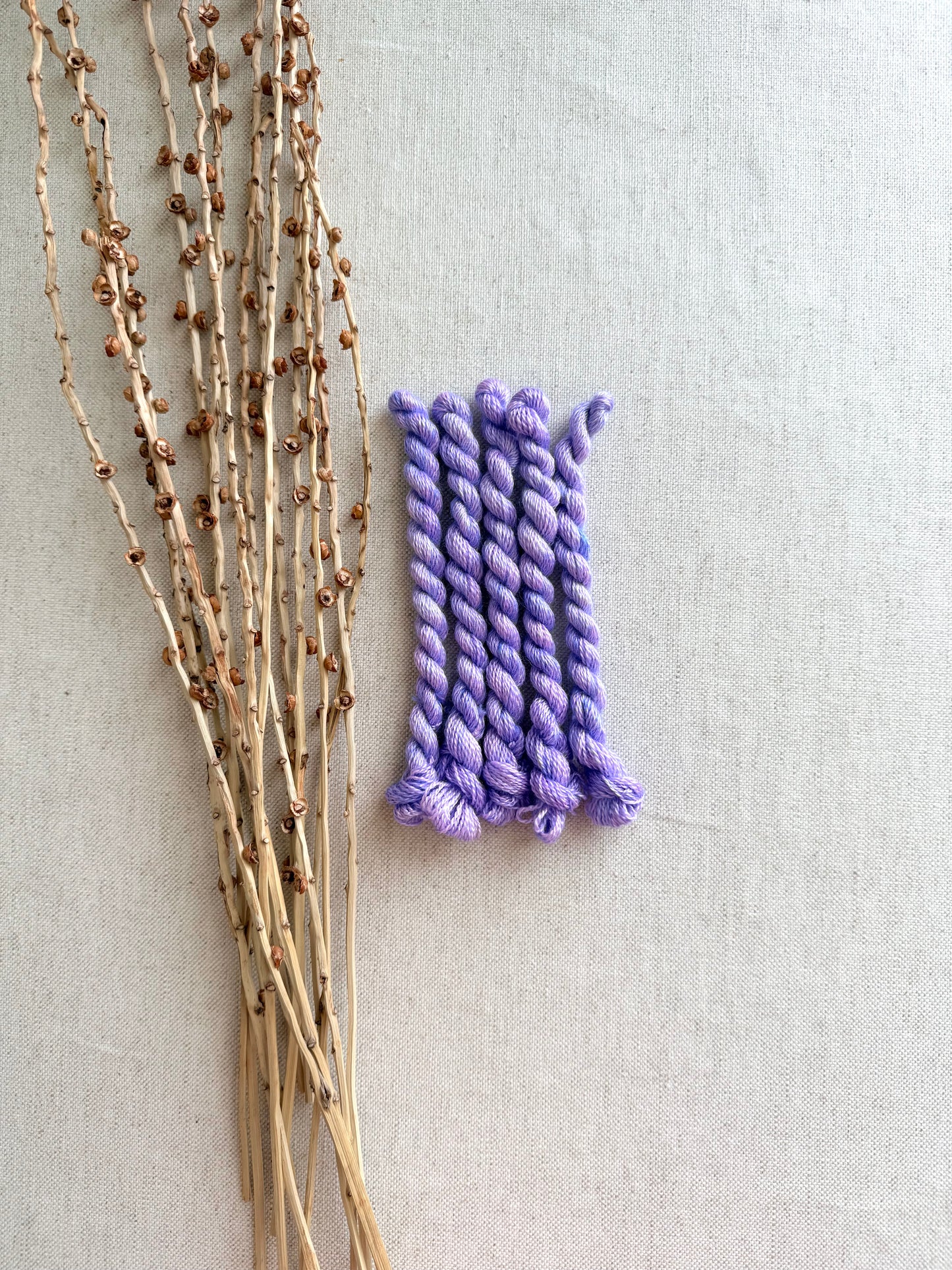 Lavender Lace Embroidery Thread