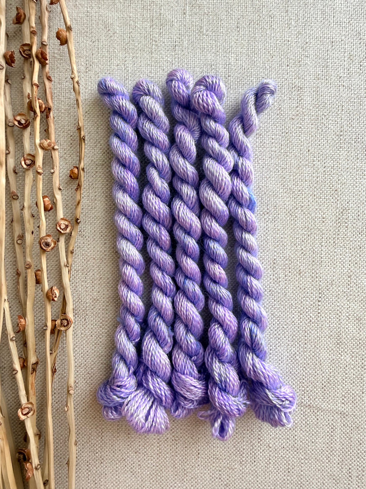 Lavender Lace Embroidery Thread
