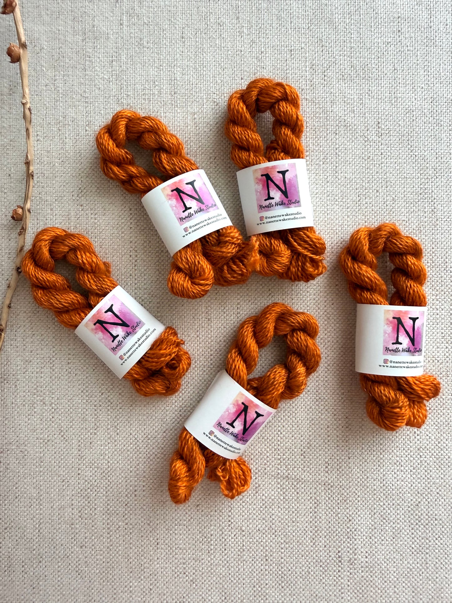 Spiced Pumpkin Embroidery Thread