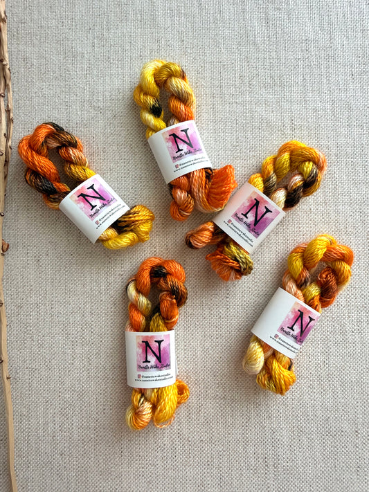 Candy Corn Crush Embroidery Thread