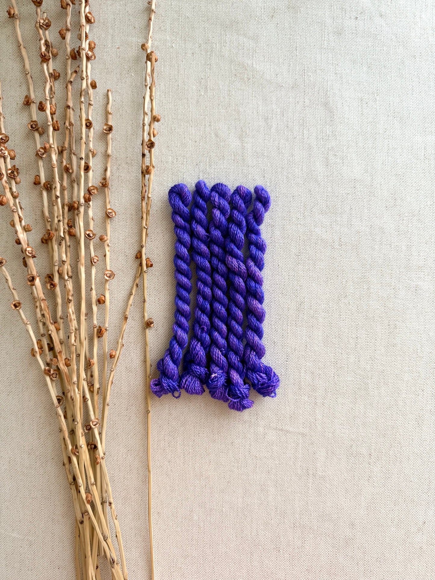 Popping Purple Embroidery Thread