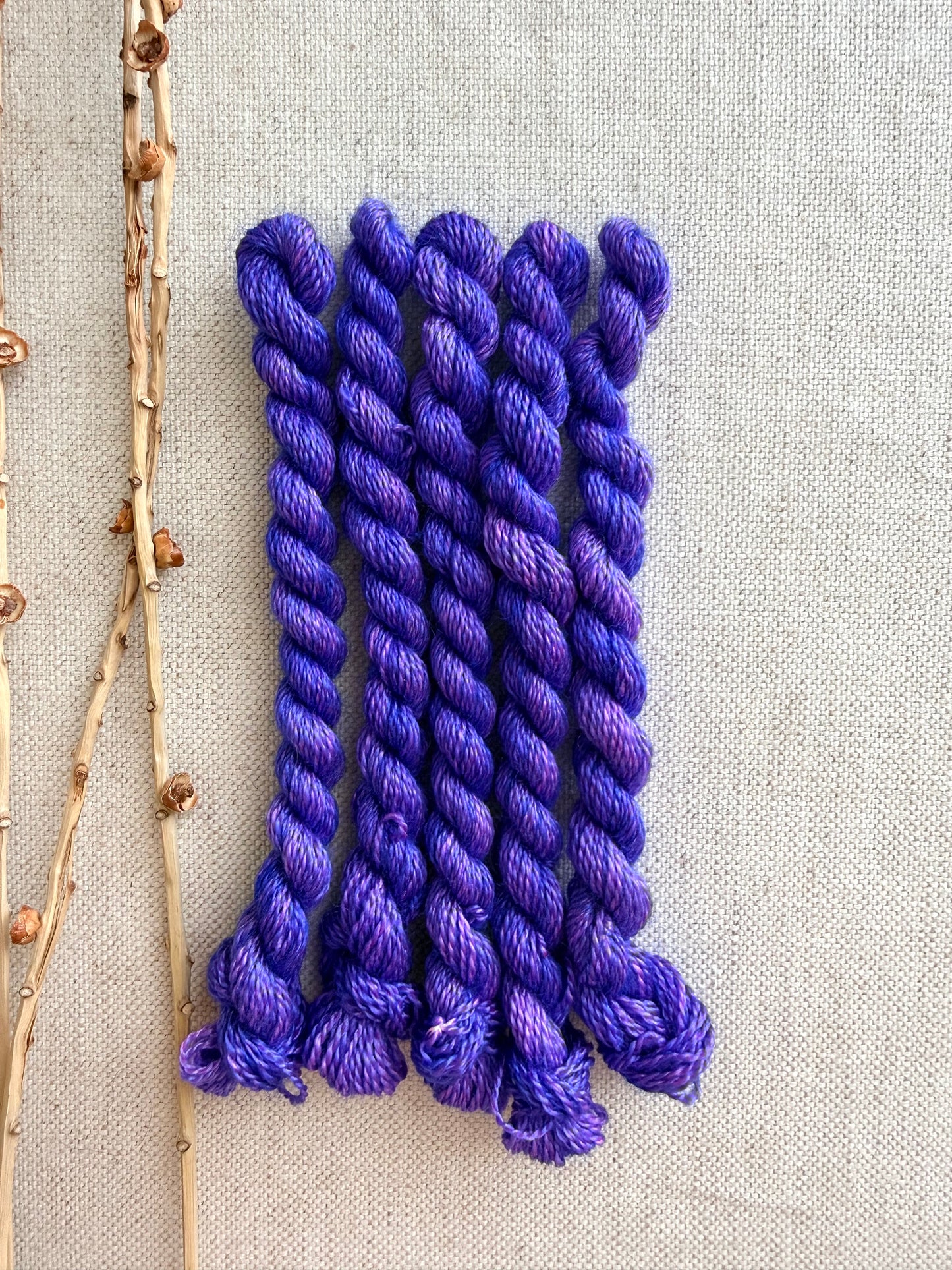 Popping Purple Embroidery Thread