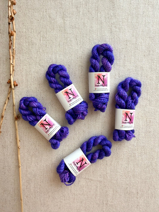 Popping Purple Embroidery Thread