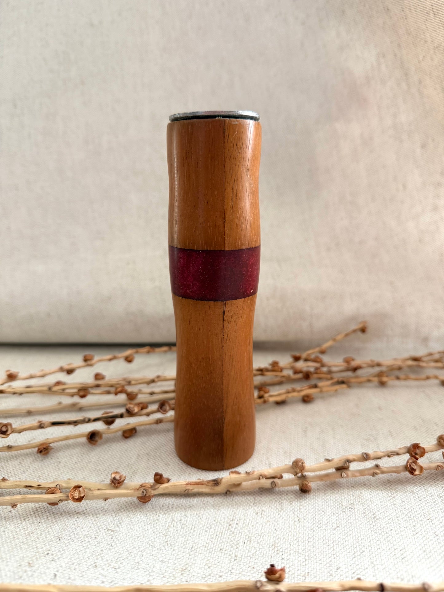 Walnut Support Spindle Bowl