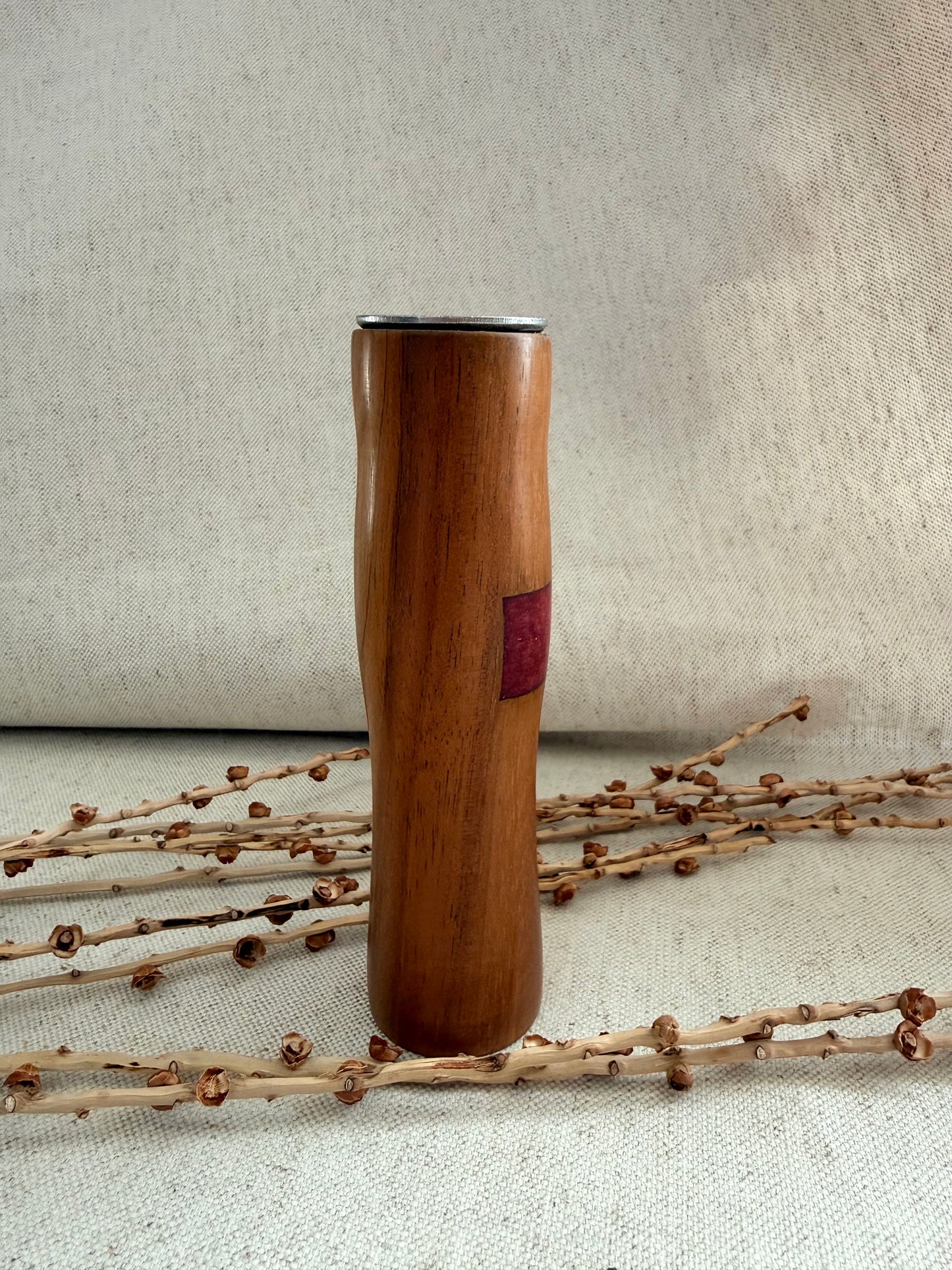 Walnut Support Spindle Bowl