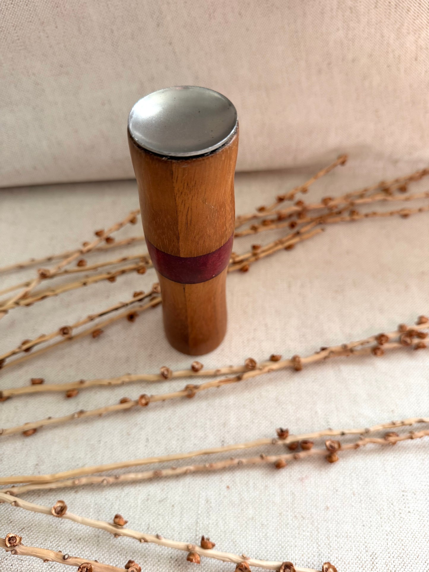 Walnut Support Spindle Bowl